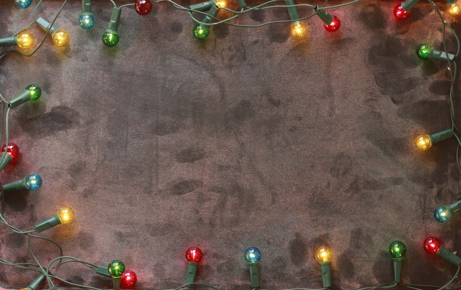 Festive Lights Frame Background Background