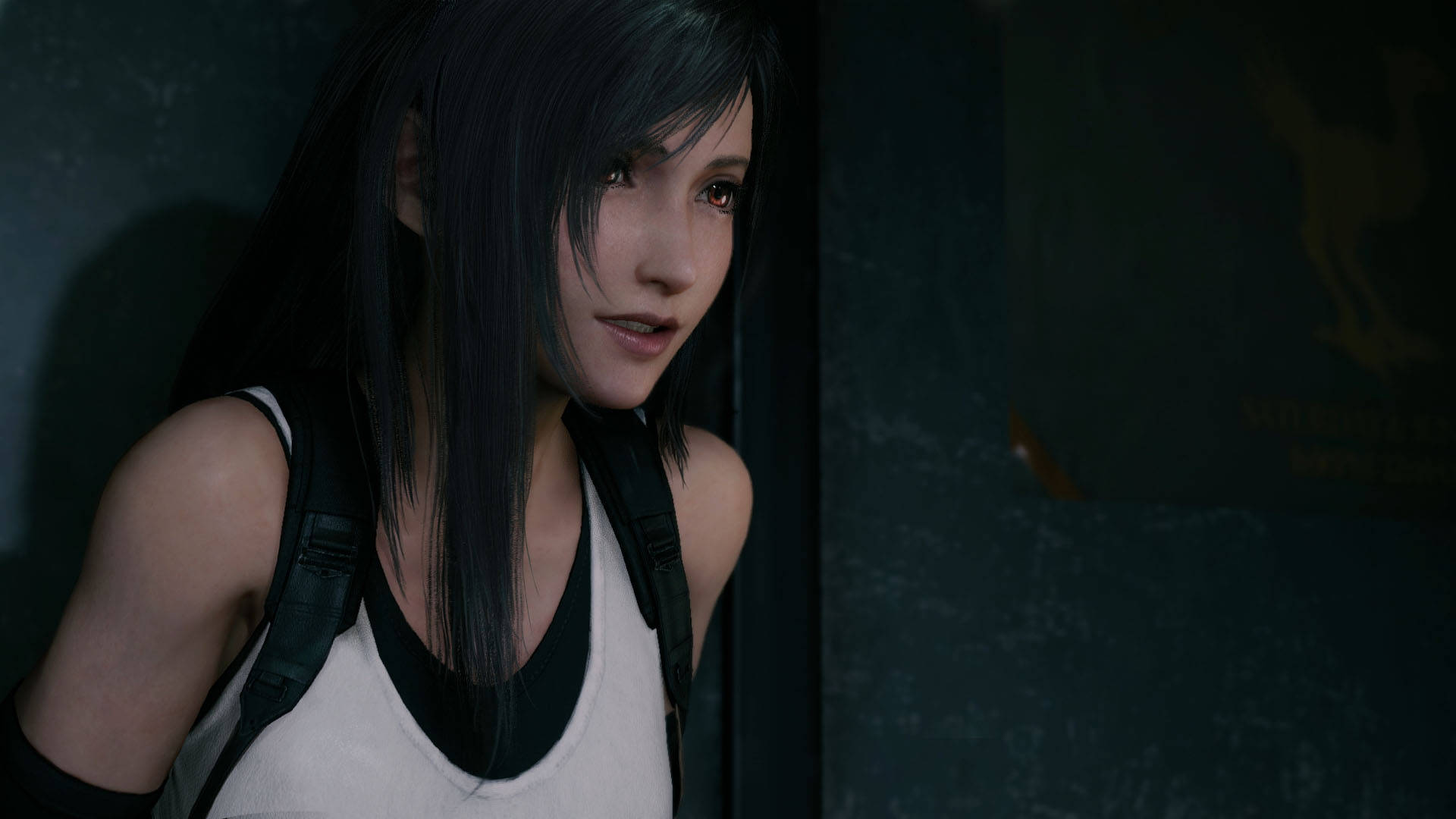 Ff7 Tifa Leaning Background