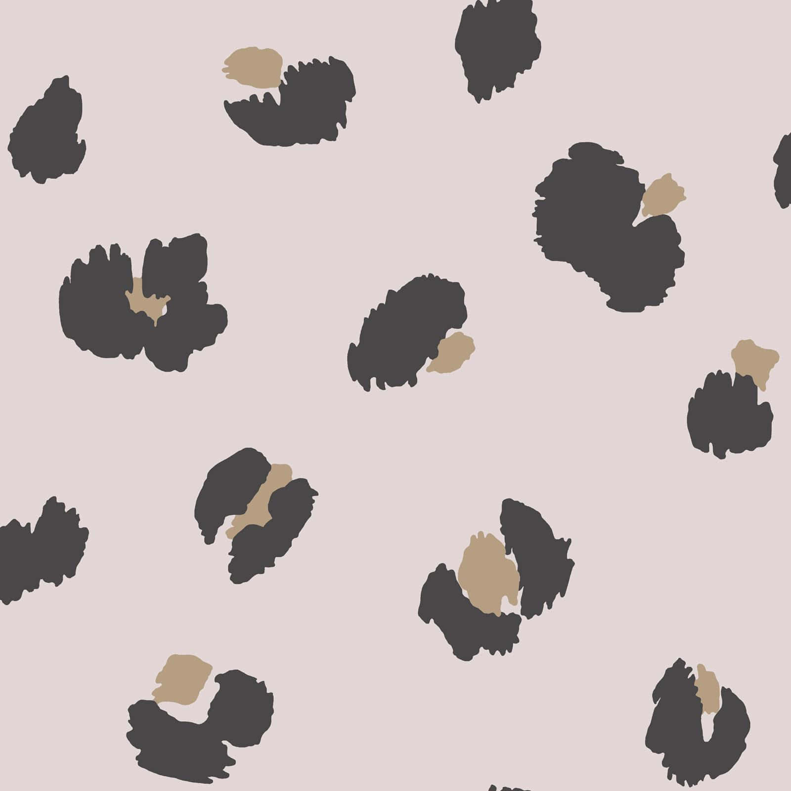 Fierce And Fancy - A Glitter Leopard Background