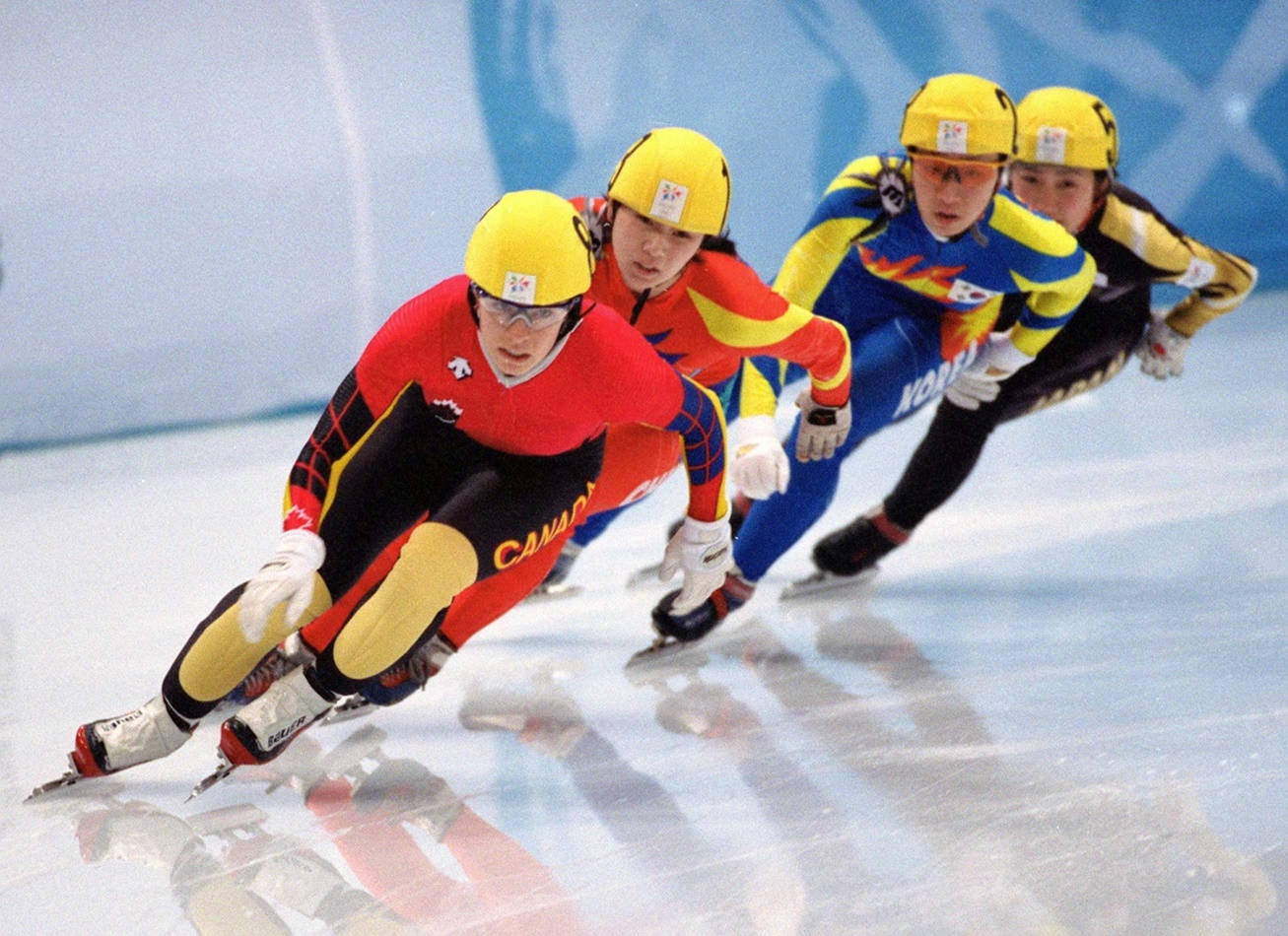 Fierce Competition At Speed Skating Championship