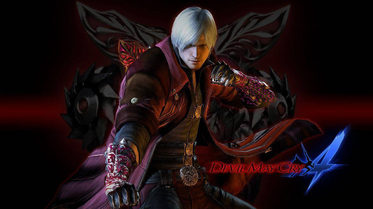 Fierce Dante Of Devil May Cry Background