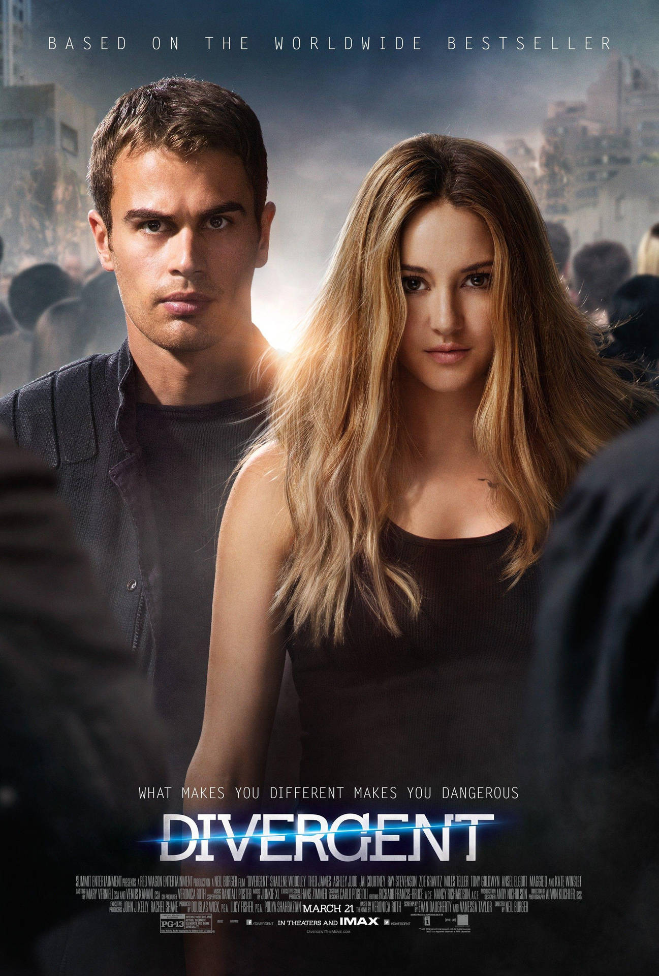Fierce Four Tris Divergent Poster Background