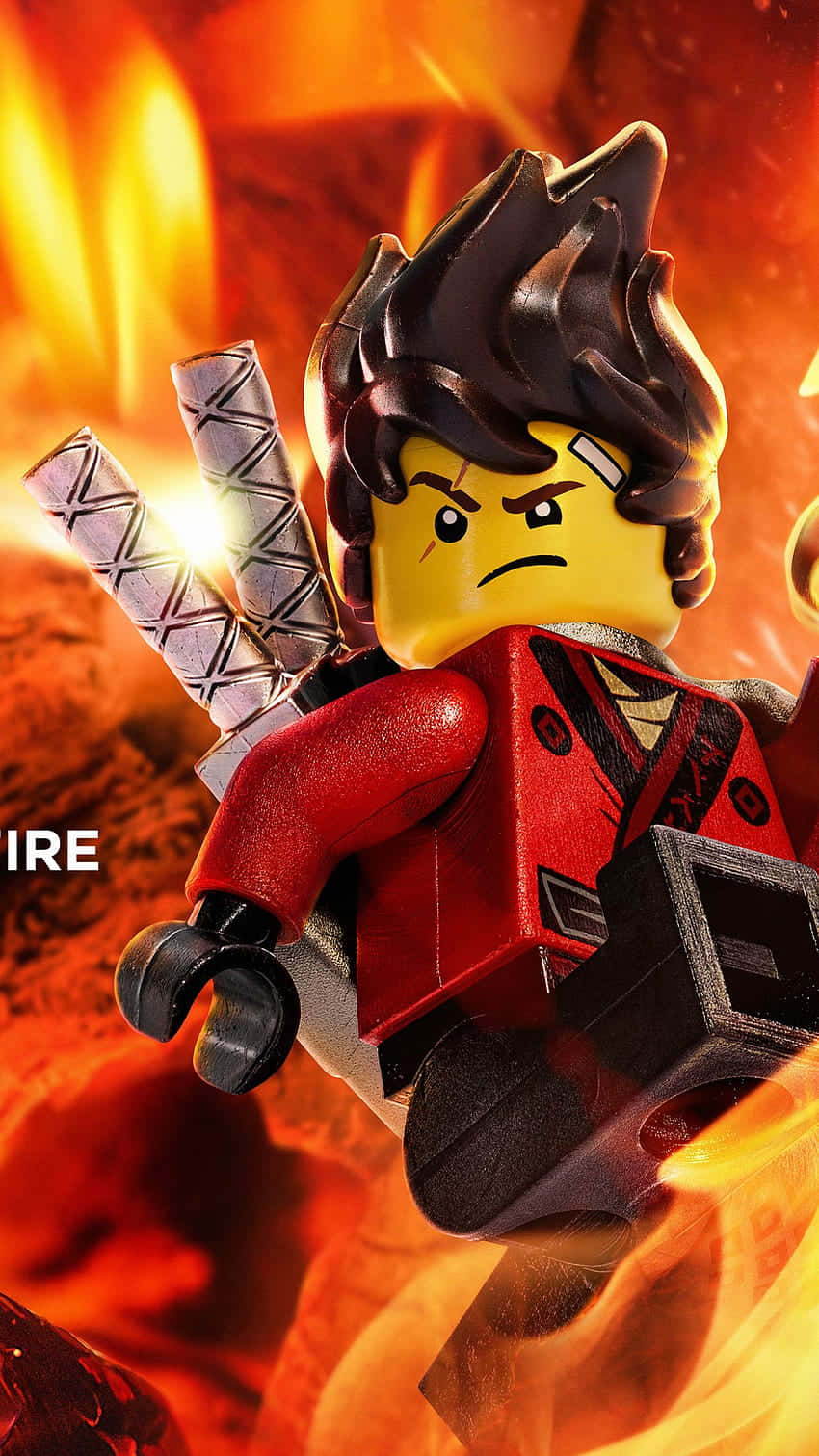 Fierce Kai From The Lego Ninjago Movie