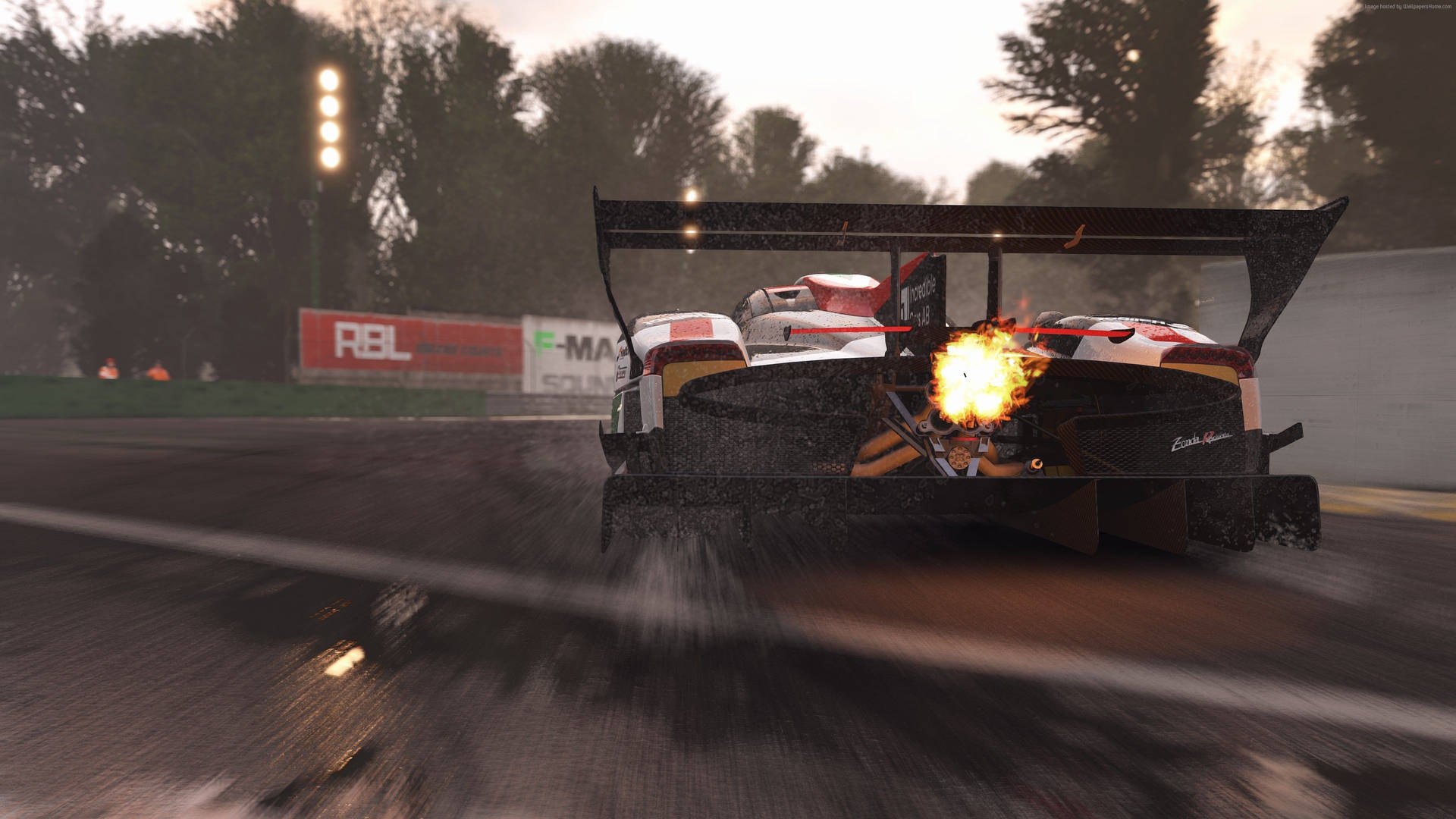 Fierce Pagani Zonda Racing In Project Cars Game In 4k Background