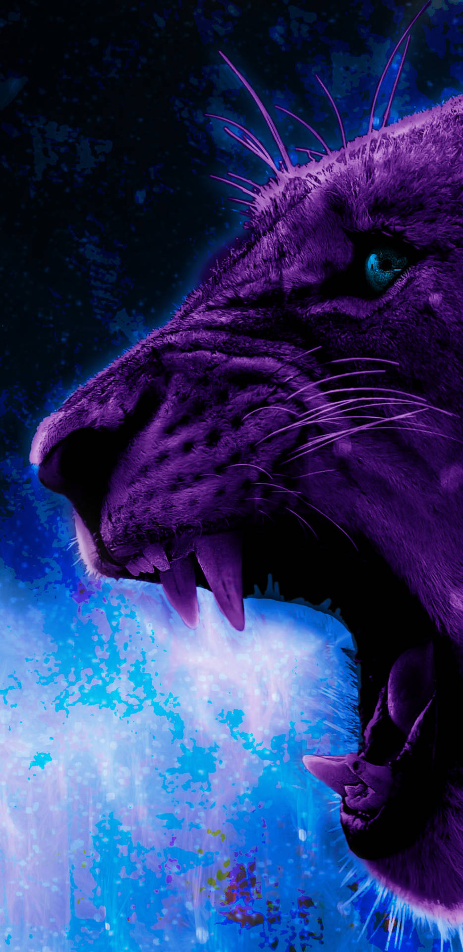 Lion Galaxy Backgrounds