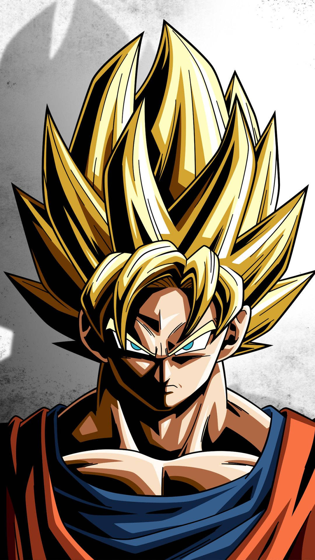 Fierce Son Goku Background