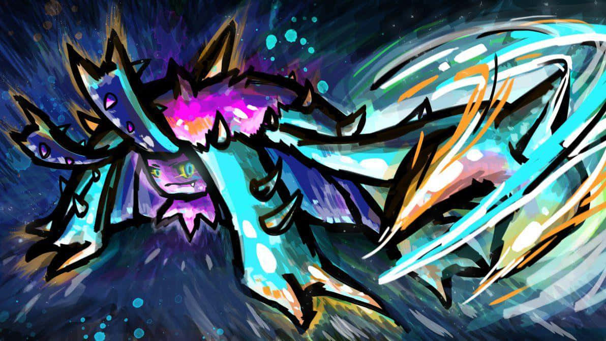 Fierce Swipe Of Toxapex Background