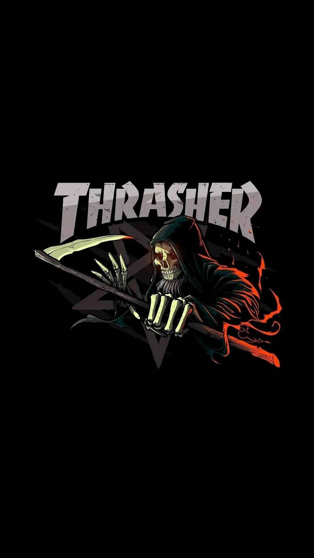 Fierce Thrasher Grim Reaper Streetwear Aesthetics