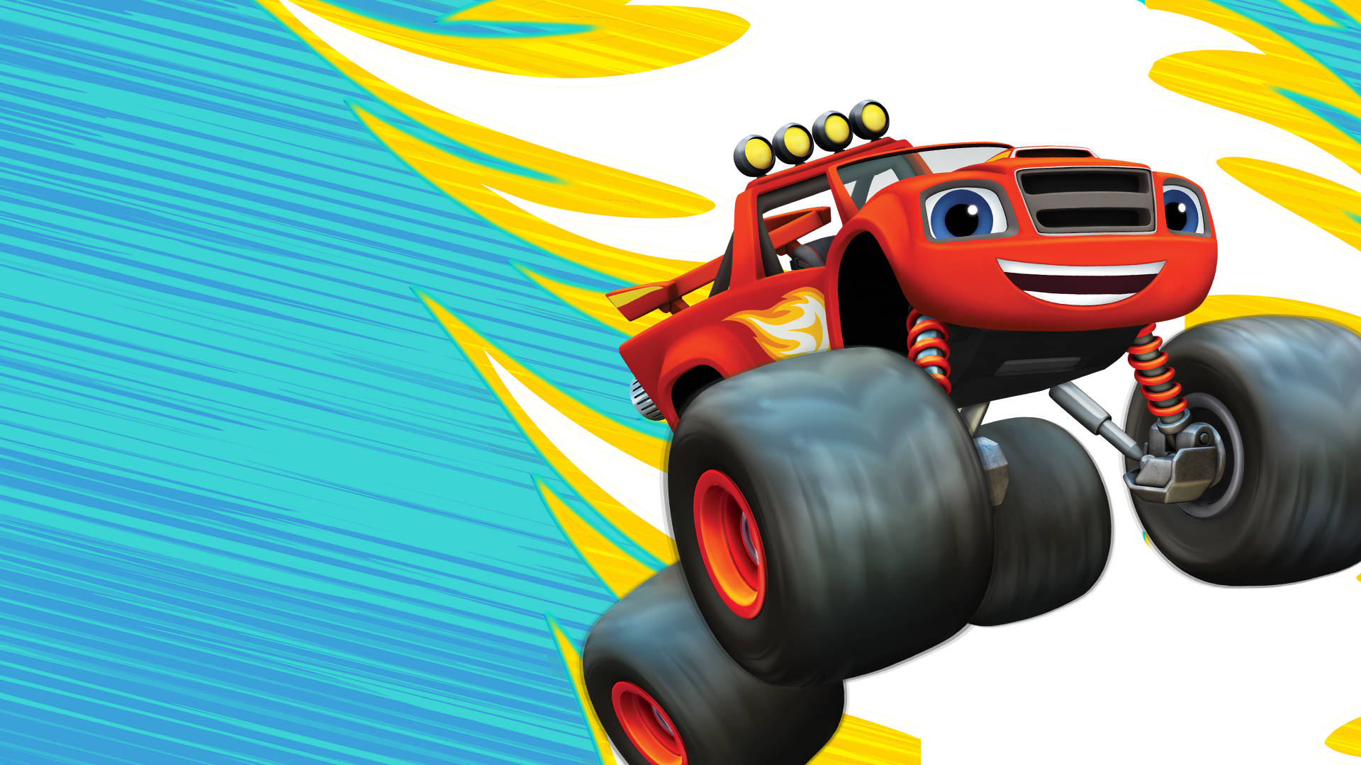 Fiery Blaze And The Monster Machines Background
