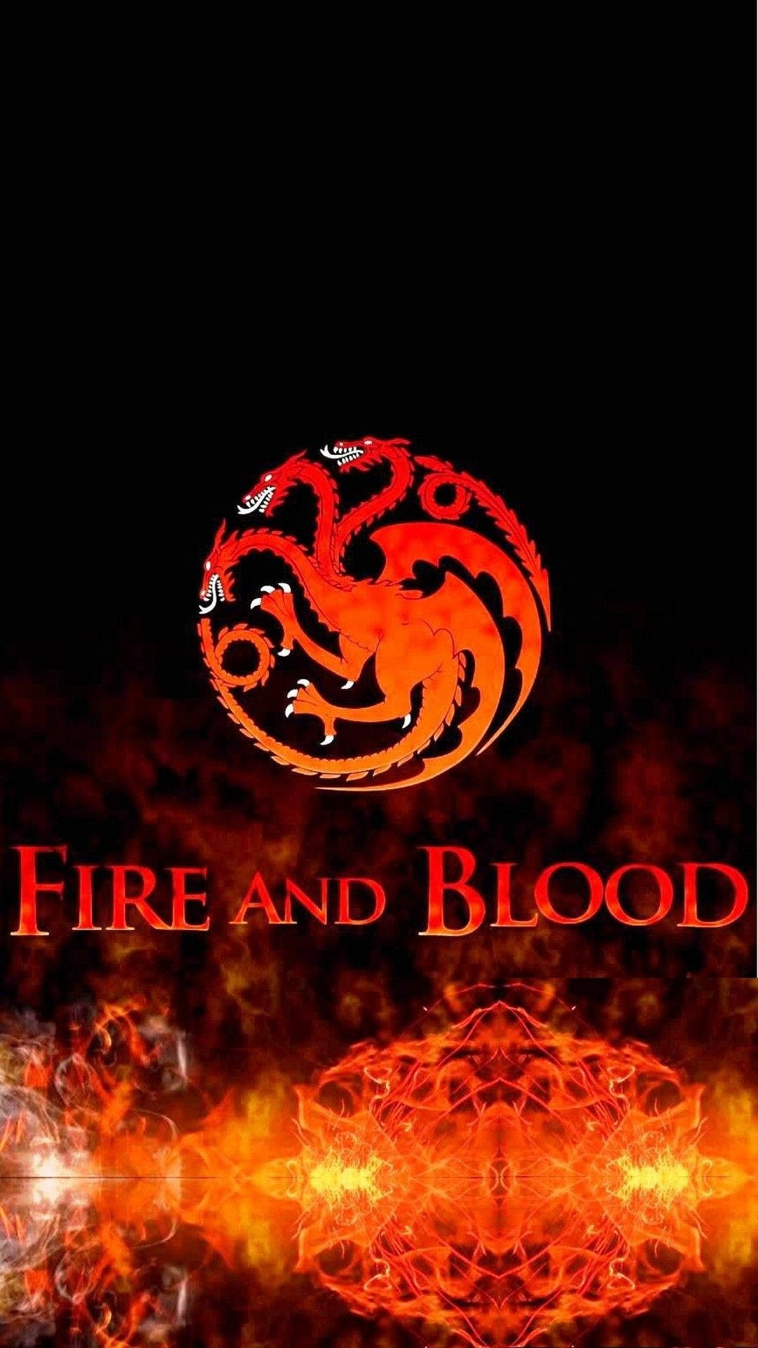 Fiery House Targaryen Background
