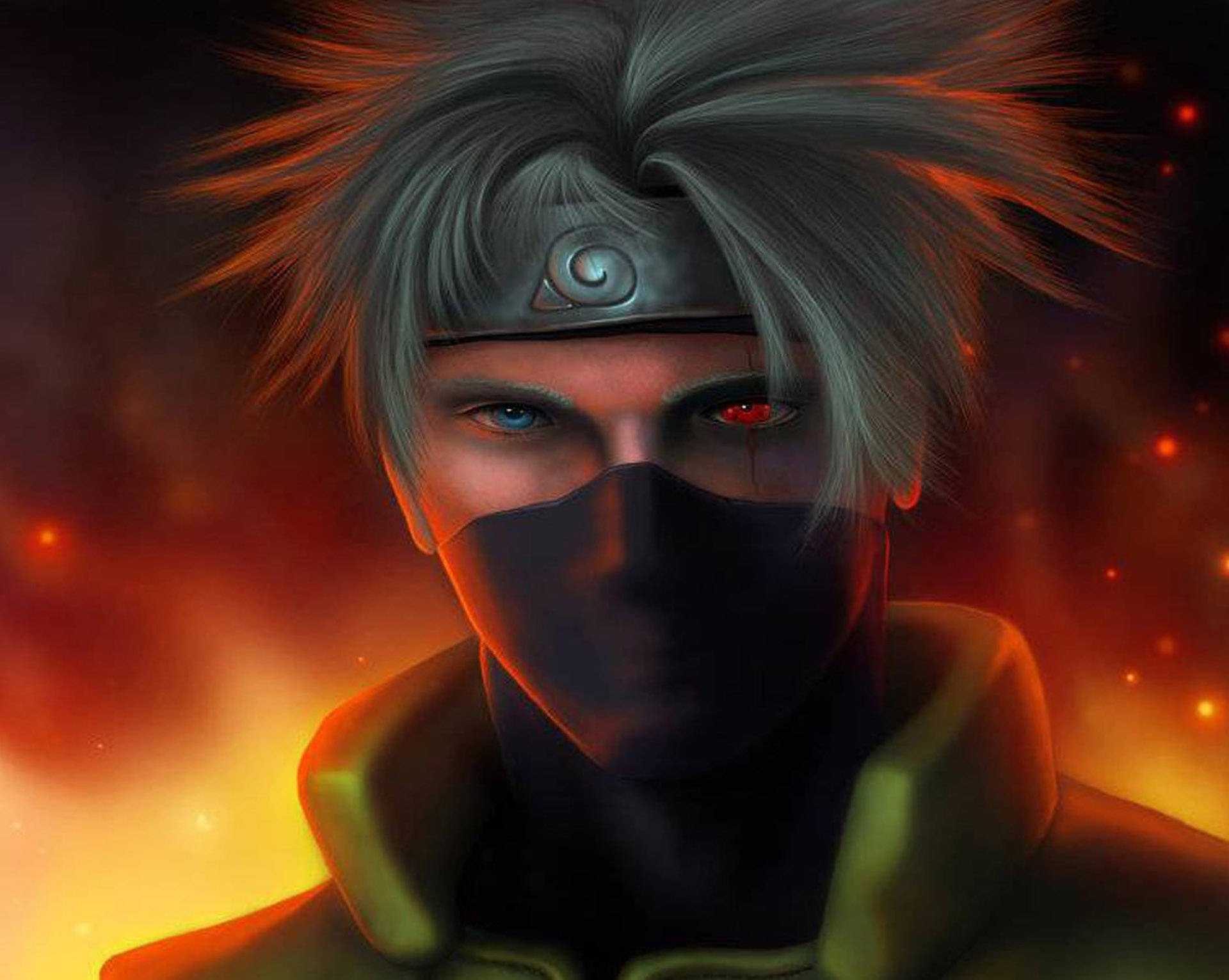 Fiery Kakashi Pfp