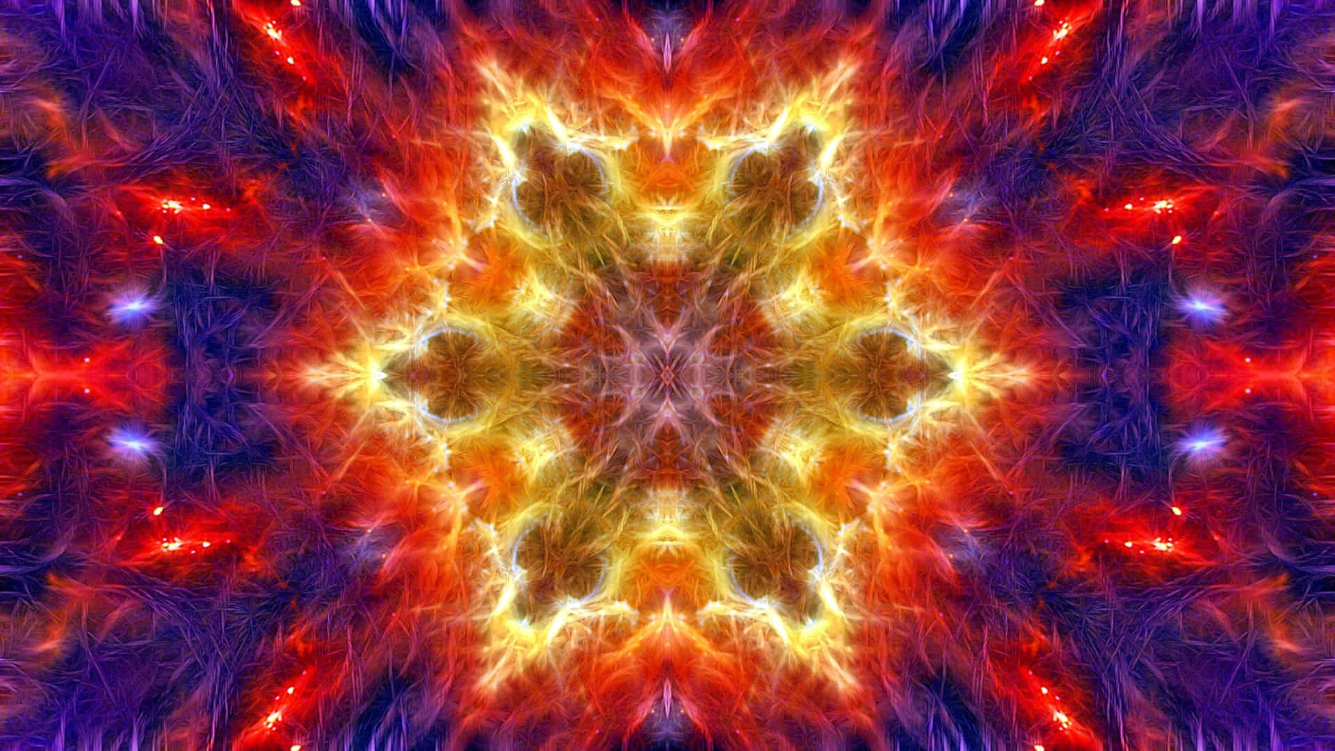 Fiery Red Fractals