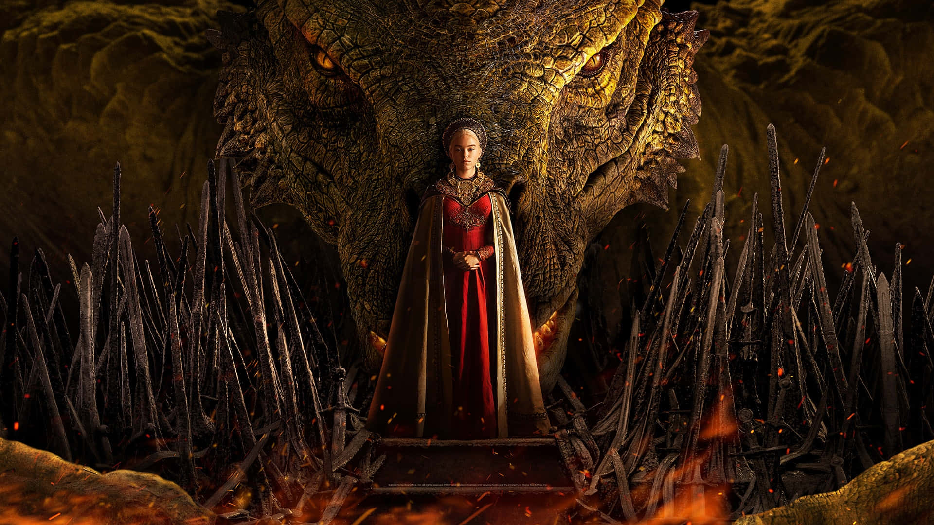 Fiery Triumph - A Dragon Unleashes Inferno