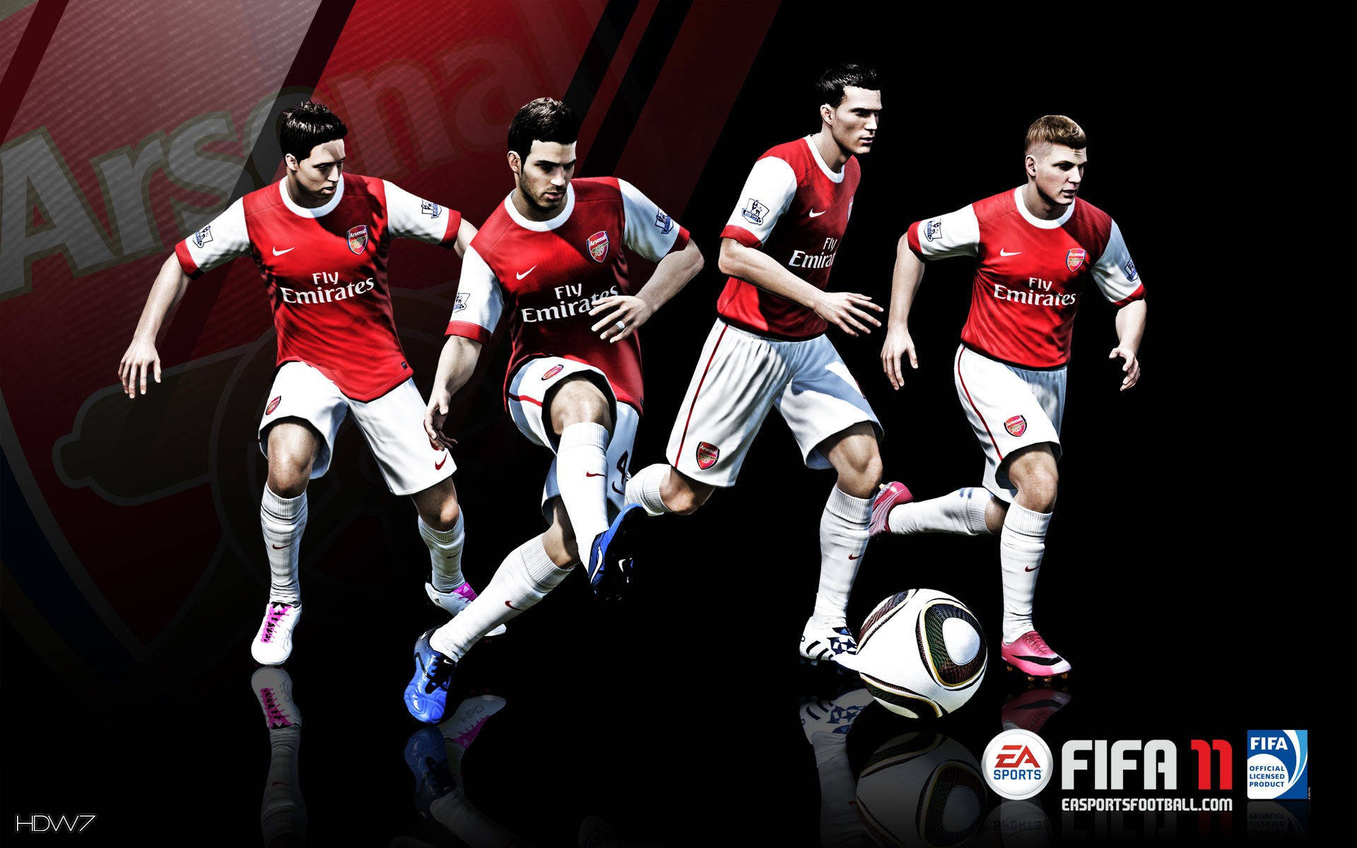 Fifa 11 Arsenal Running