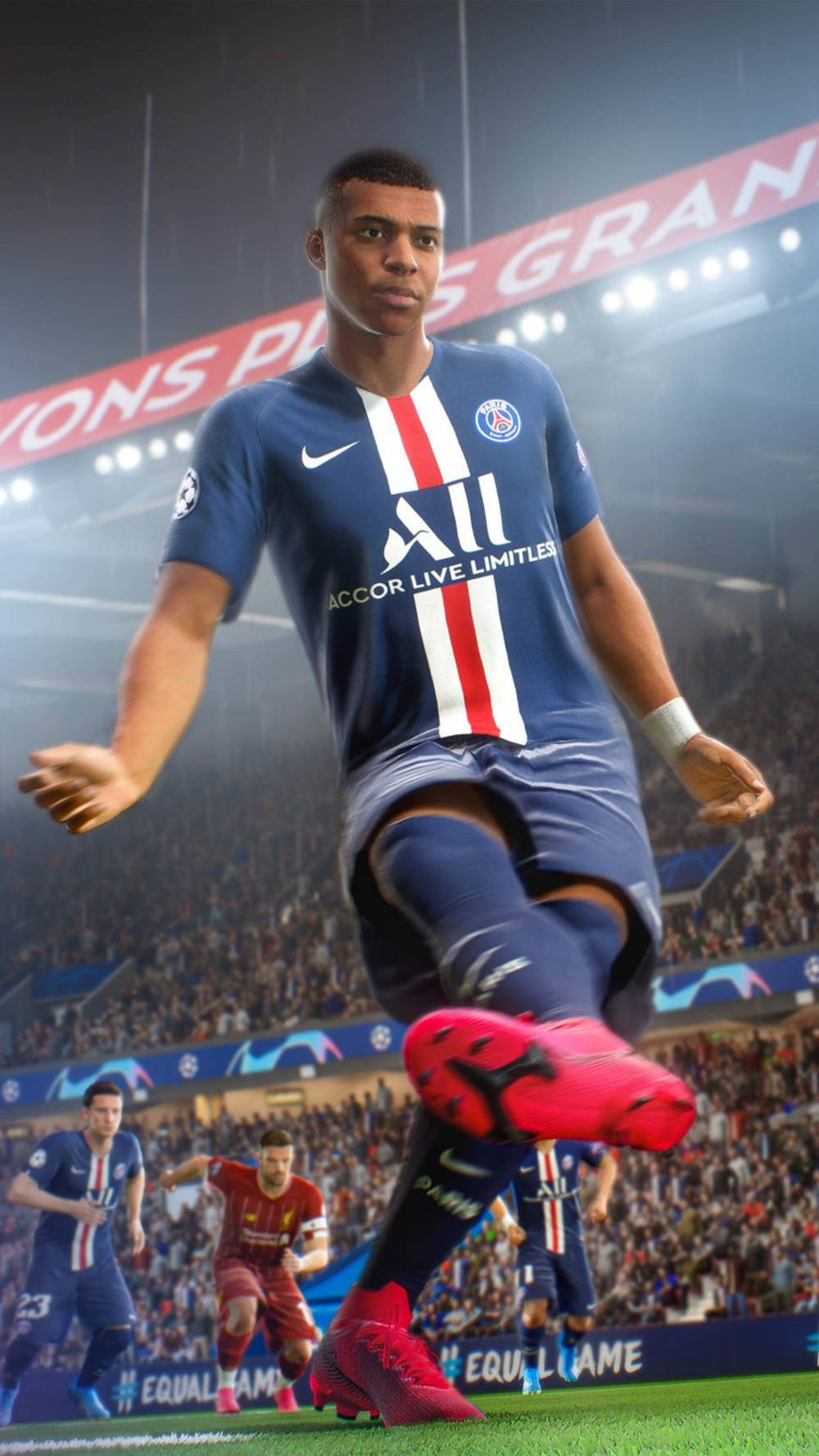 Fifa 21 French Footballer Kylian Mbappé Background