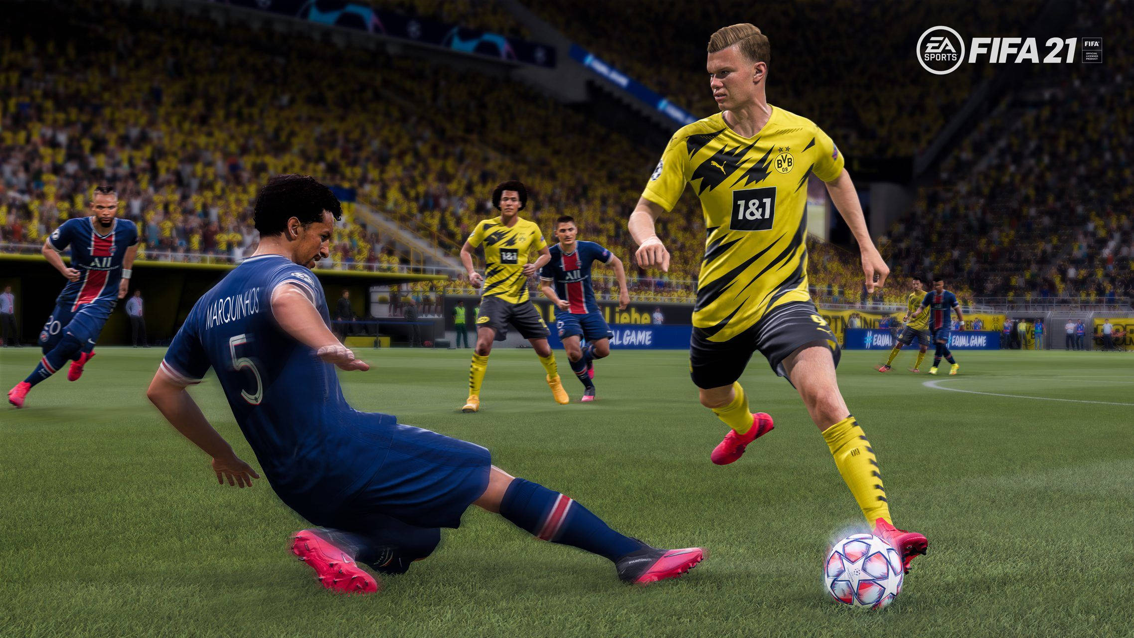 Fifa Borussia Psg Tackle Background