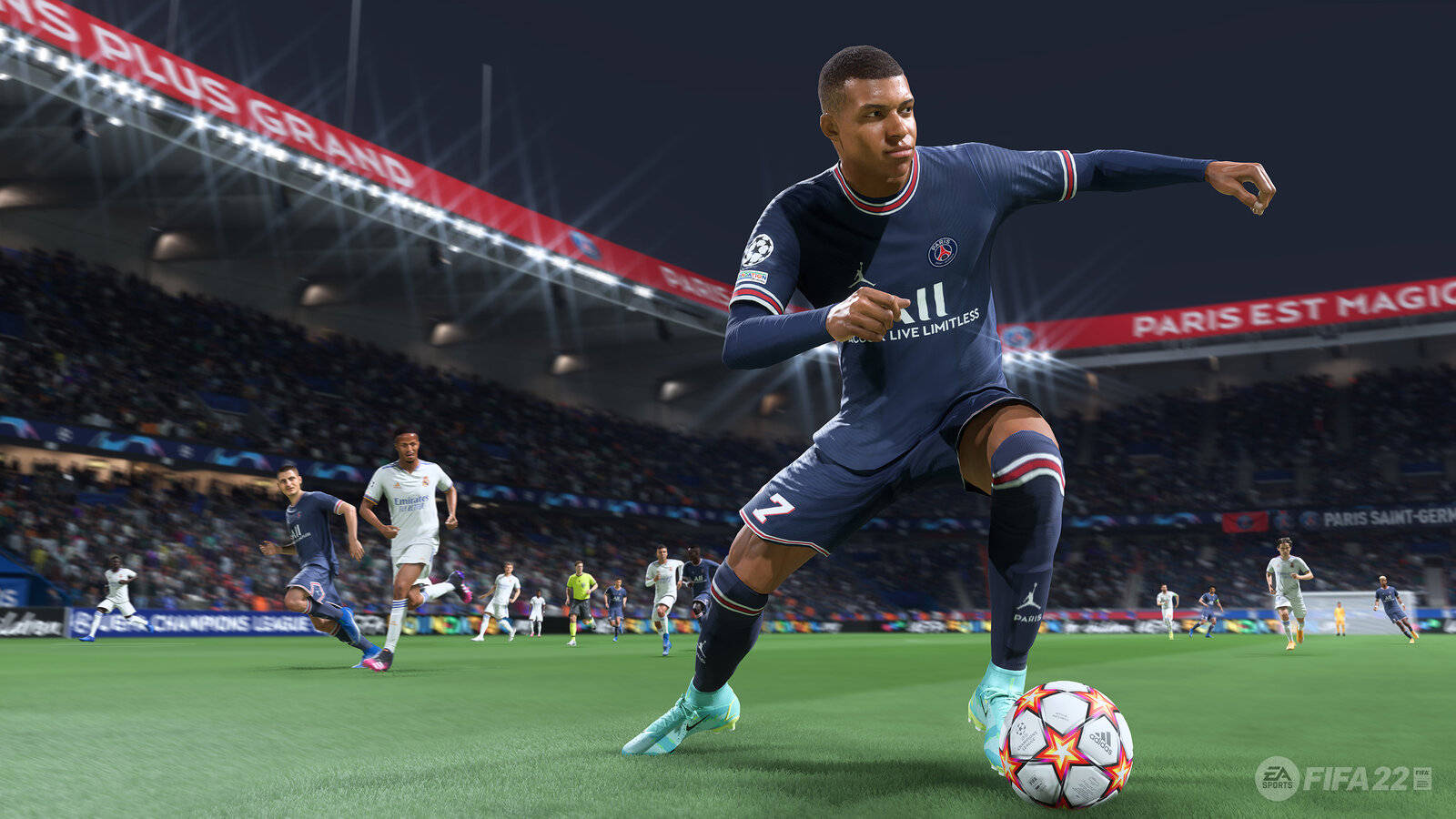 Fifa Psg Running Ball Background