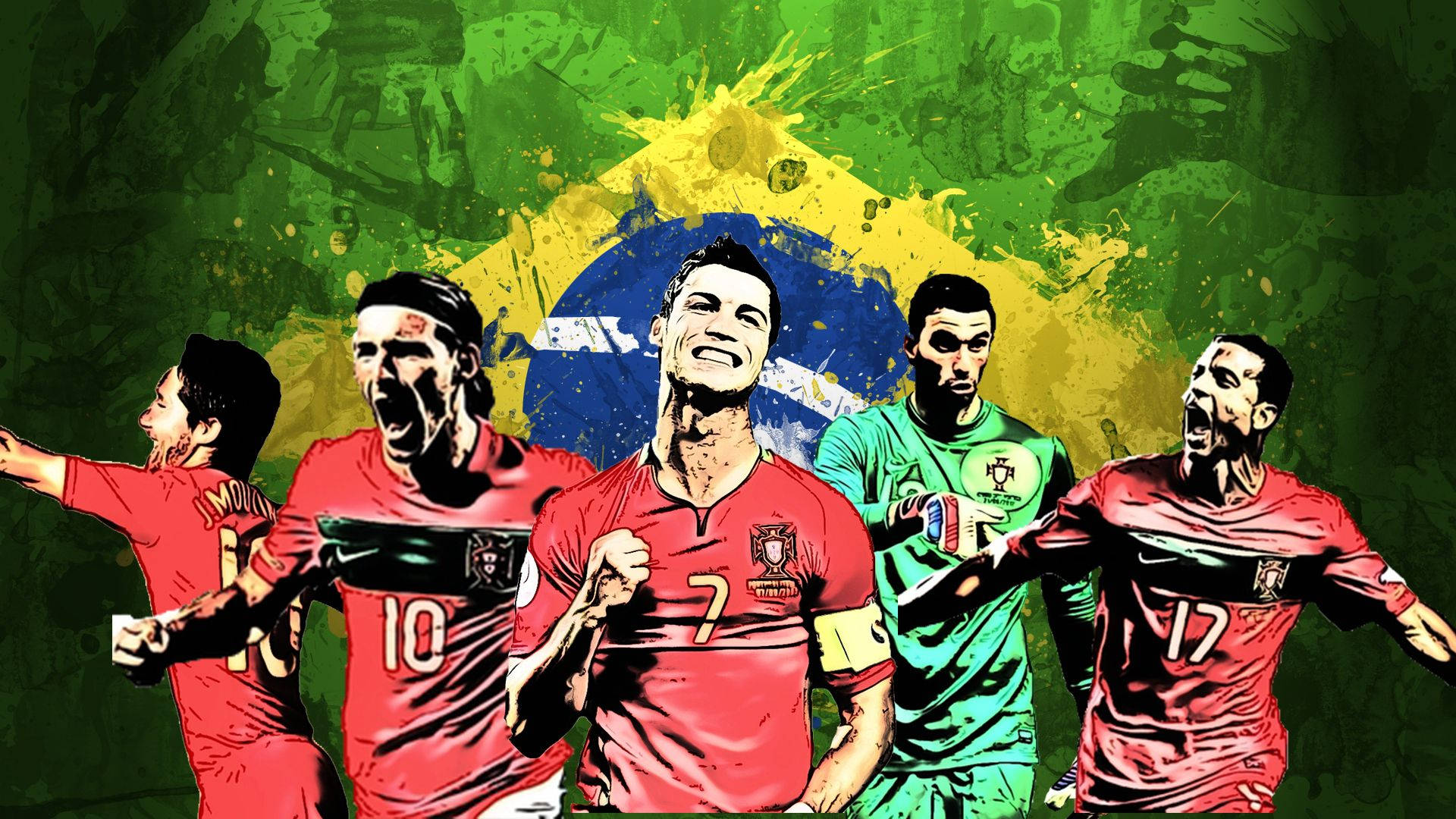 Fifa World Cup Best Soccer Players Background