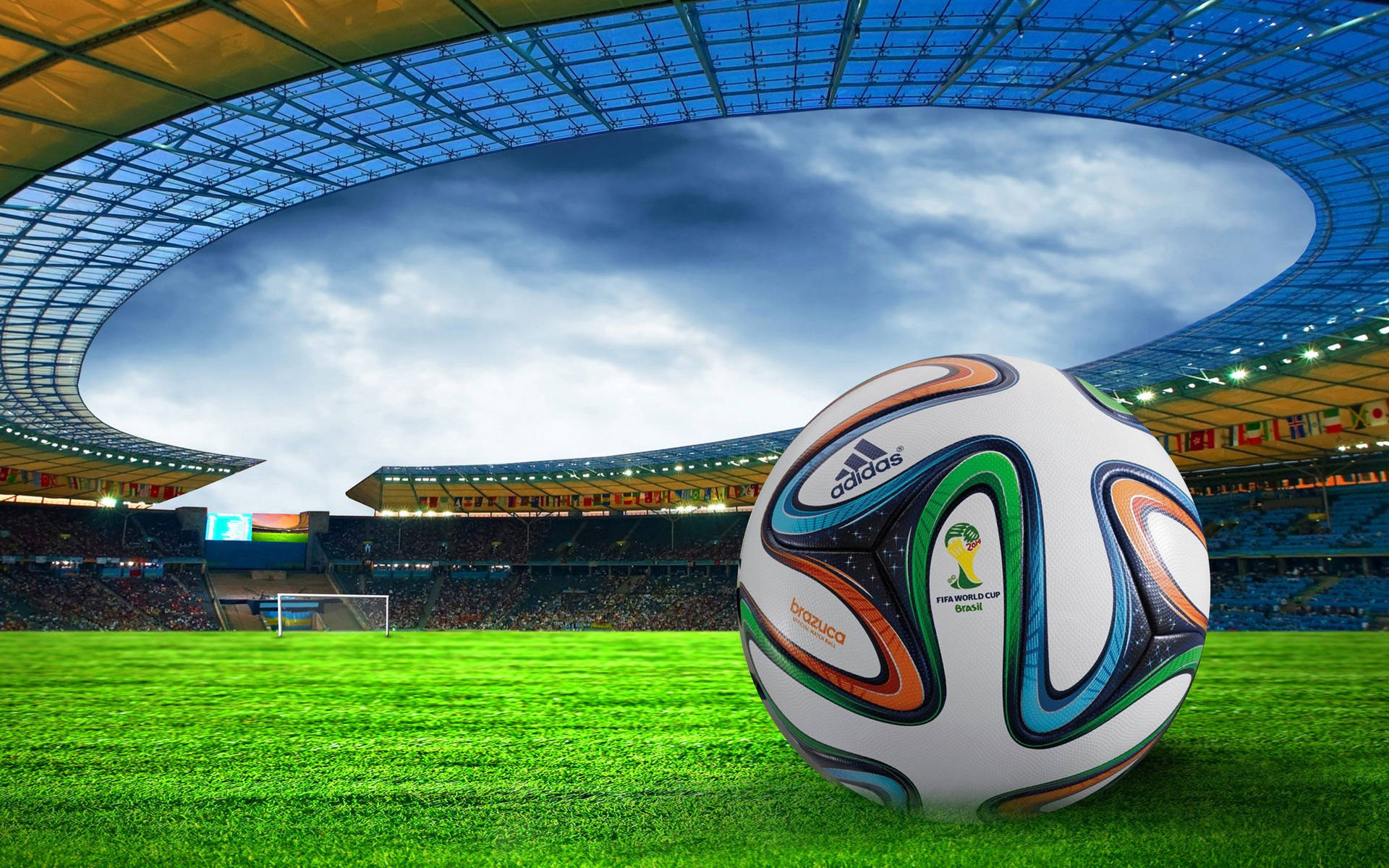 Fifa World Cup Standard Ball Background