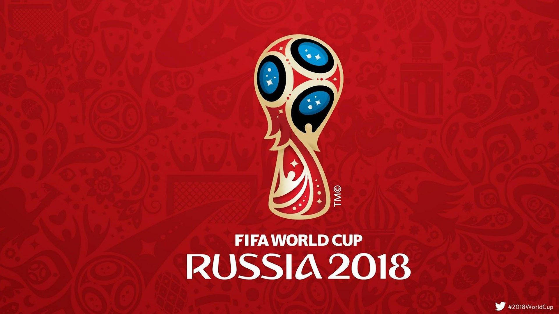 Fifa World Cup With Decorative Background Background