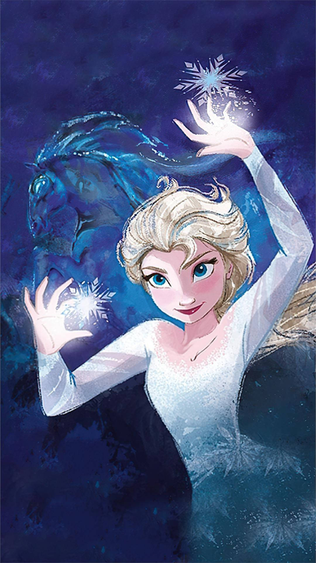 Fifth Spirit Elsa Frozen 2 Background