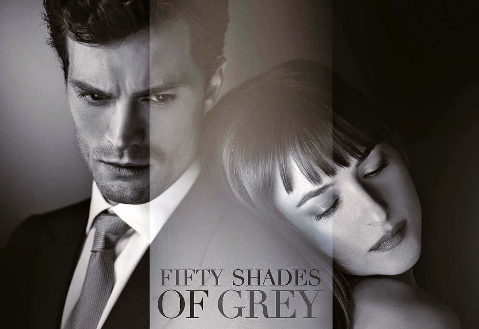 Fifty Shades Of Grey Black And White Poster