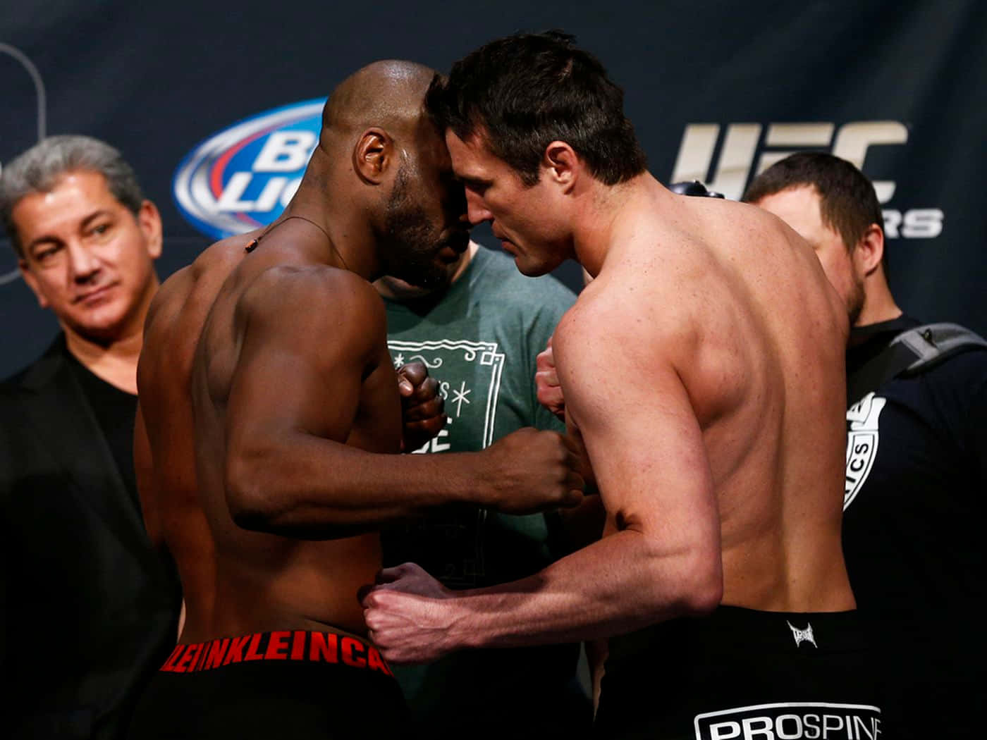 Fight Against Chael Sonnen Background