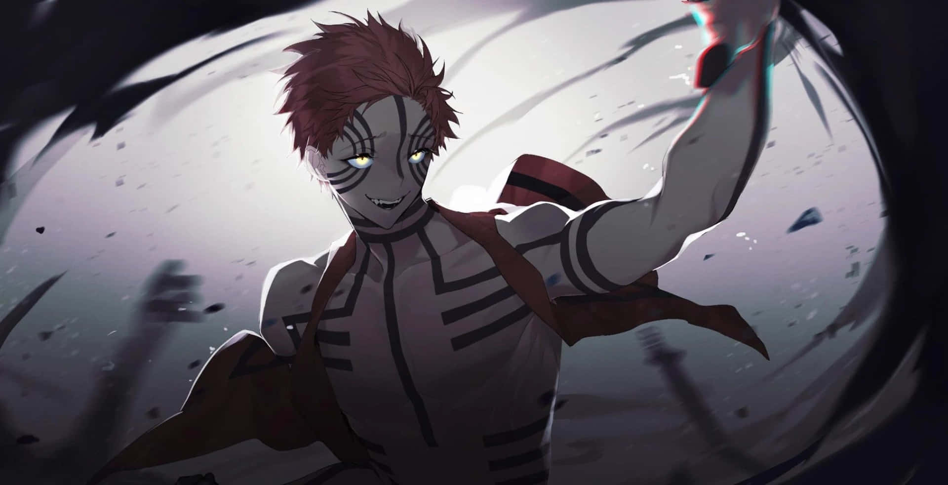 Fight Back The Forces Of Darkness With Our Dark Demon Slayer Background