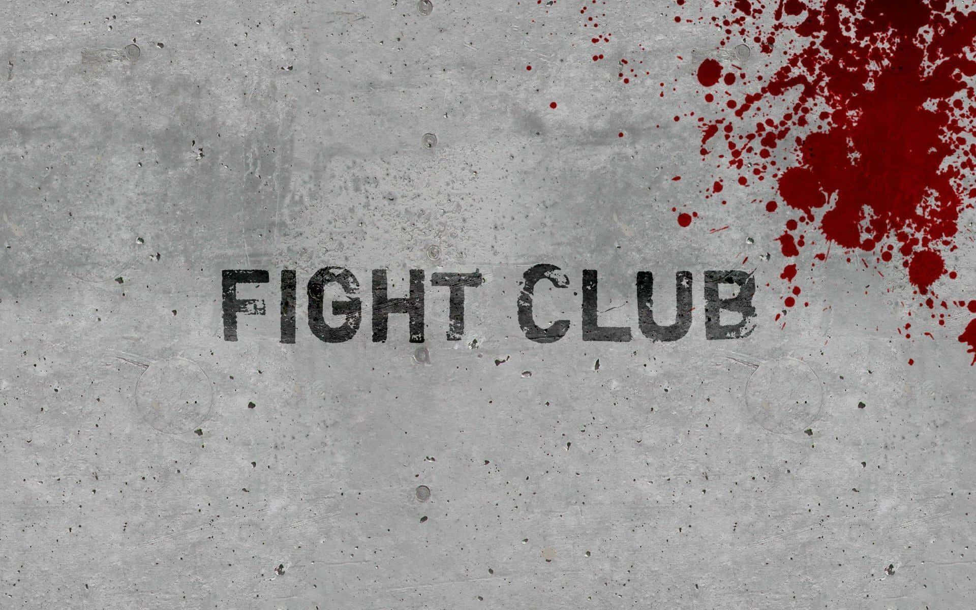 Fight Club Bloody Splatter Background