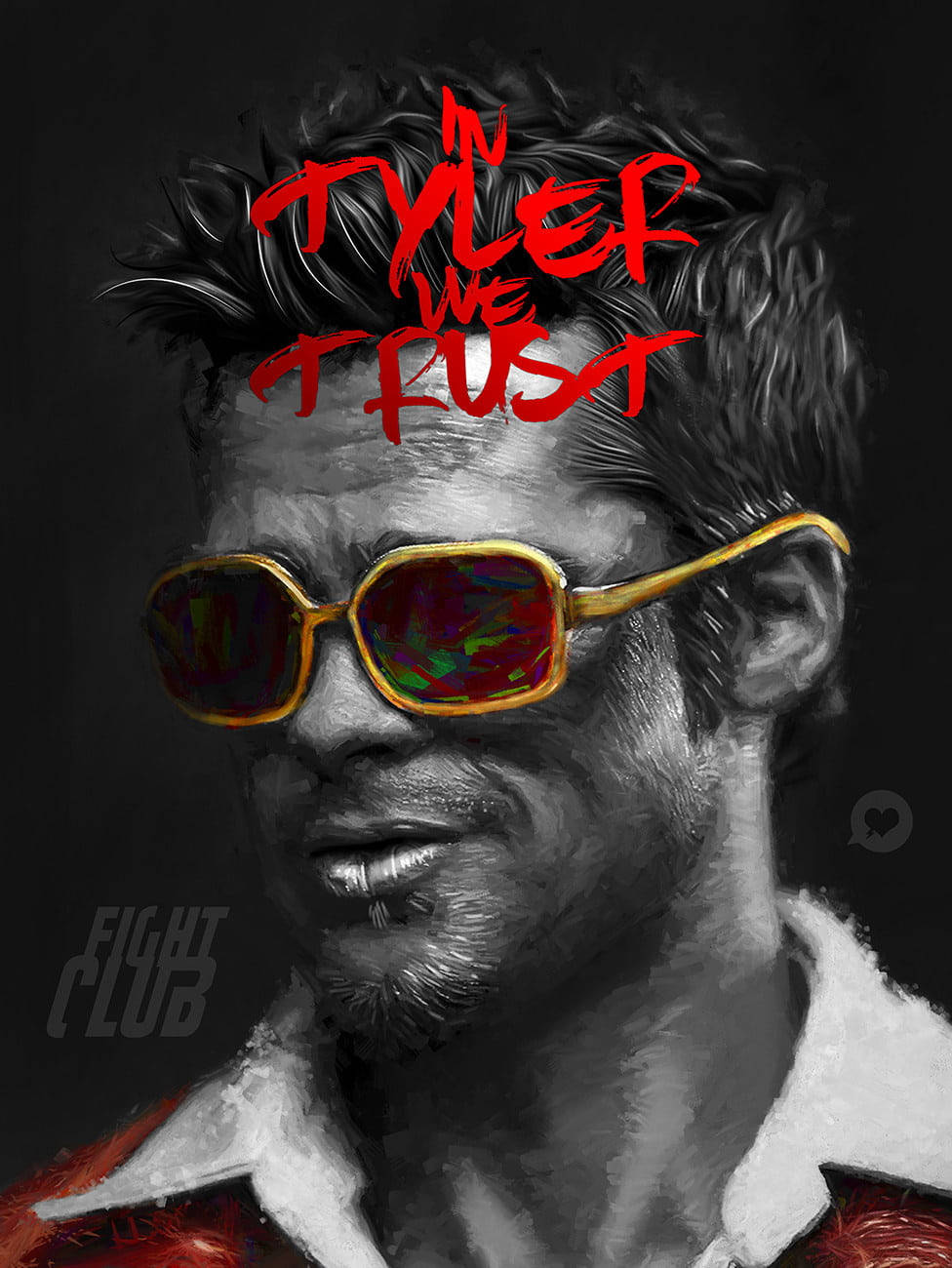 Fight Club In Tyler We Trust Background