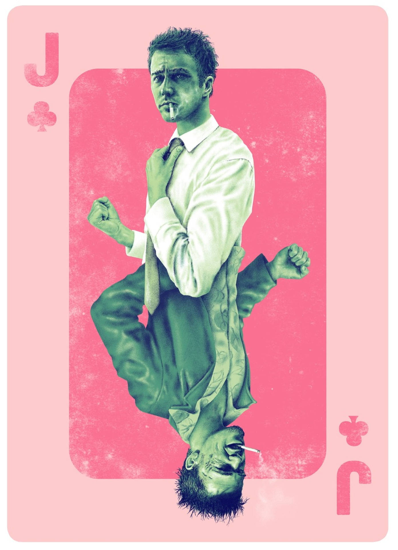 Fight Club Jack Of Clubs Background