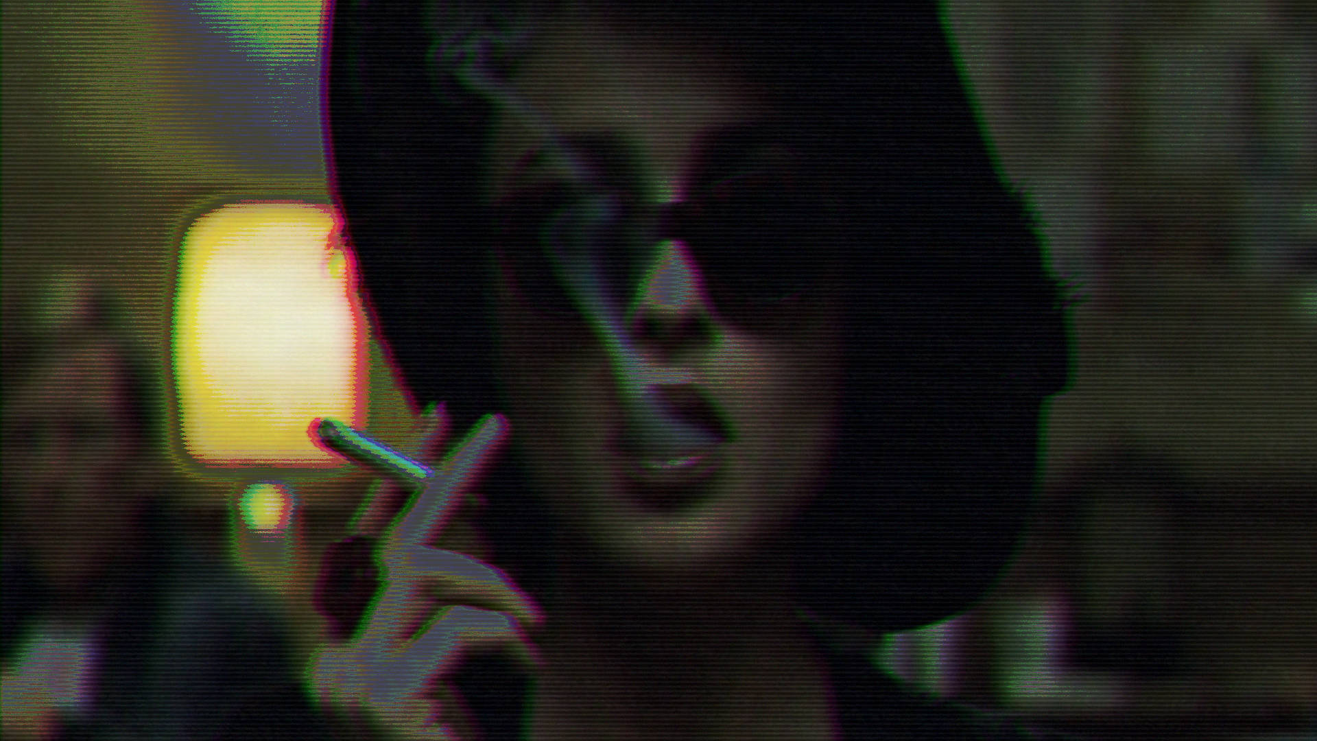 Fight Club Marla Smoking Background