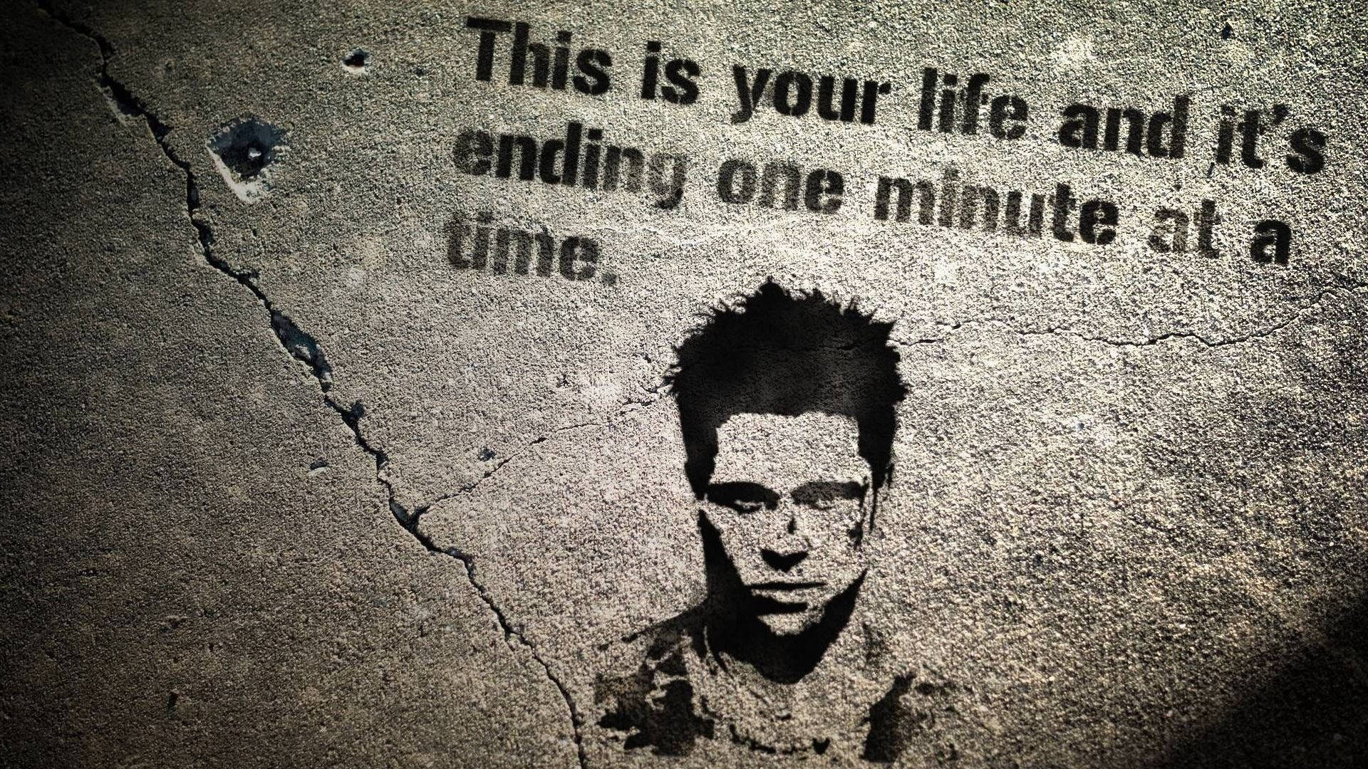 Fight Club Movie Quote Background