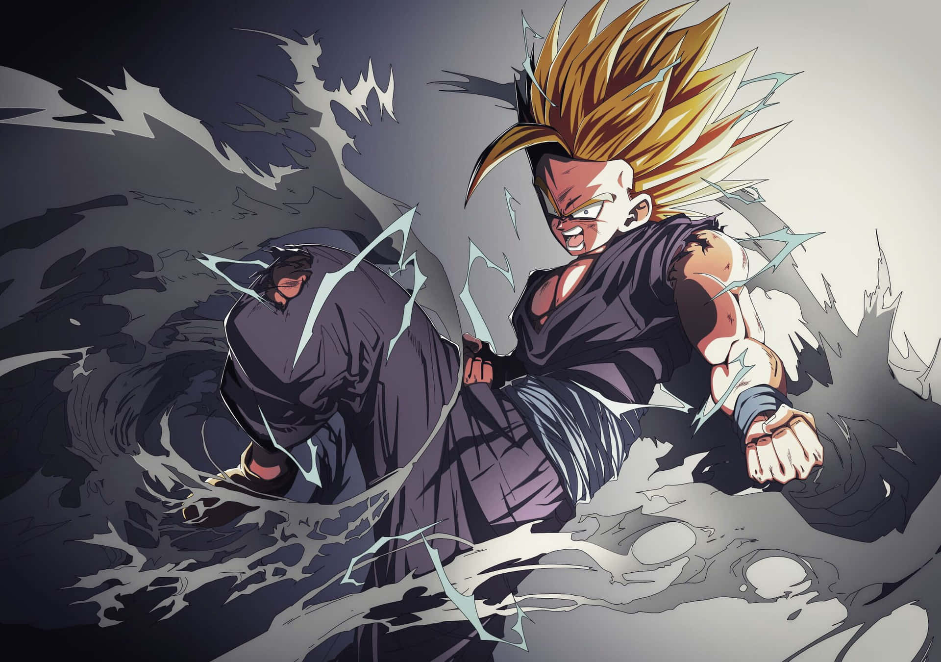 Fight For The Future With Cool Dragon Ball Background