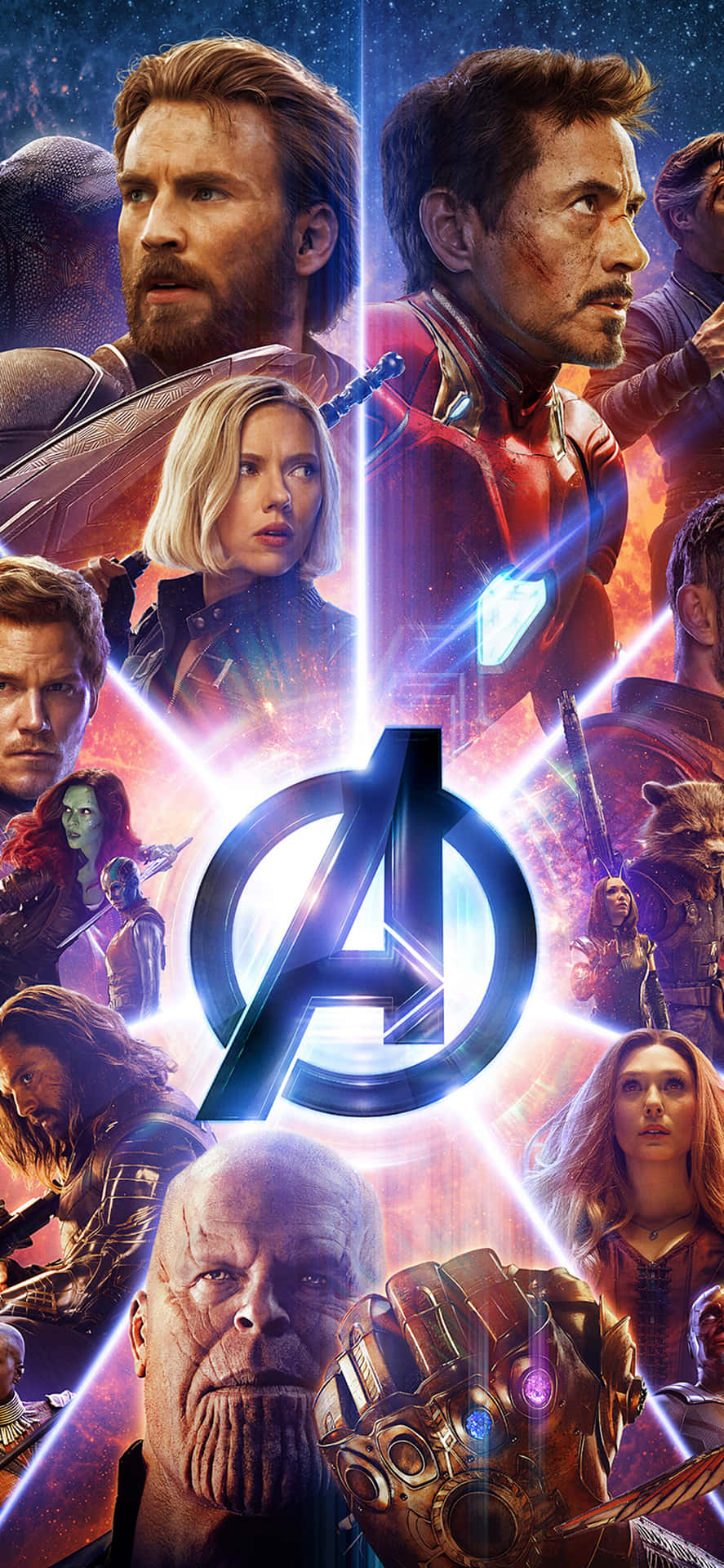 Fight The Dark Side With The All-new Avengers Iphone Background