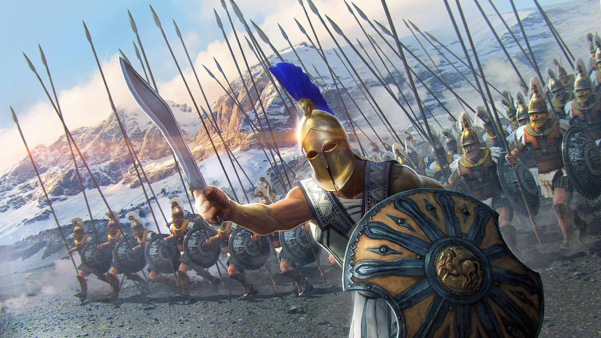 Fight Your Way To Victory In Rome Total War Background