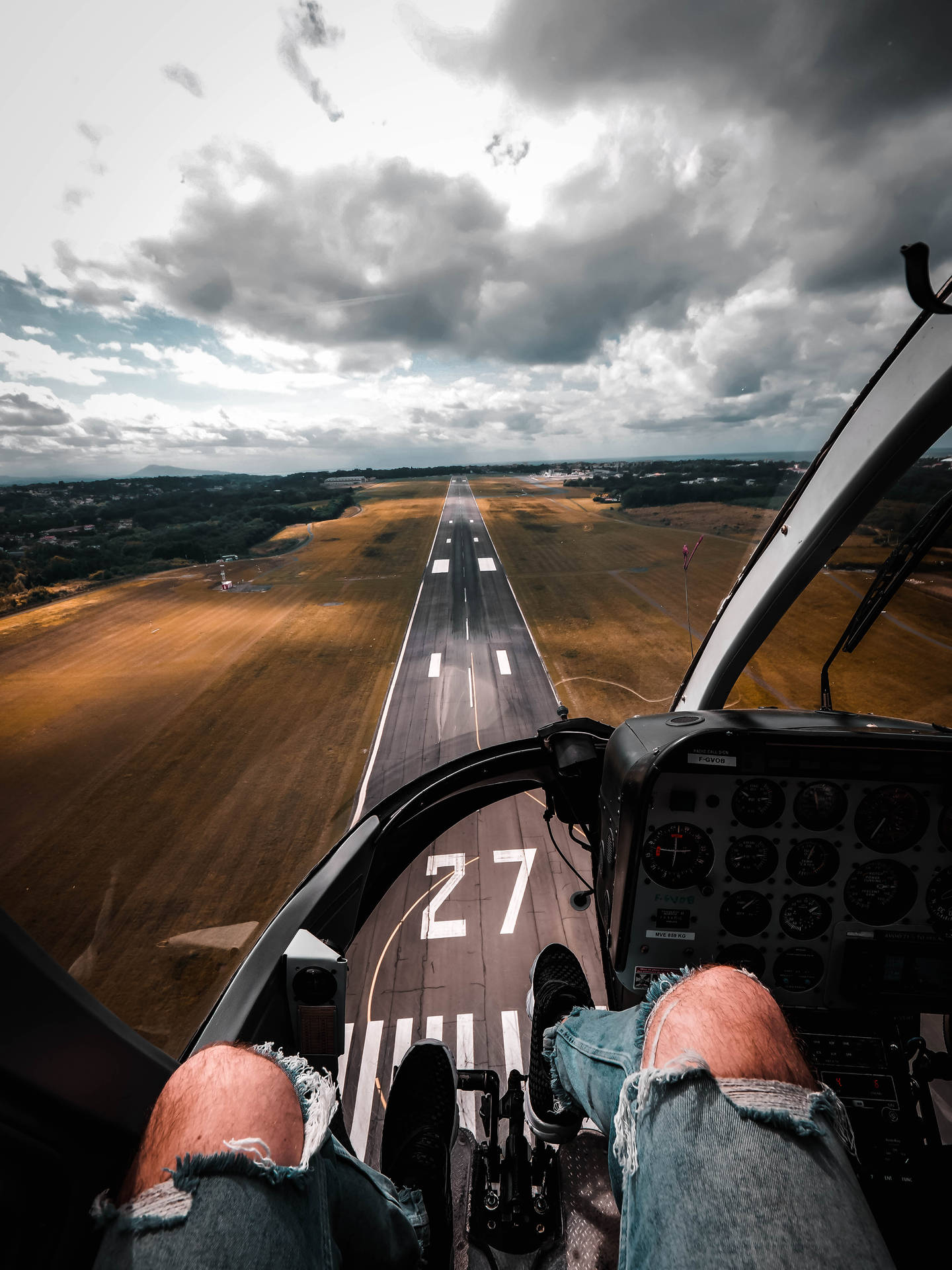 Fighter Aviator Landing Strip