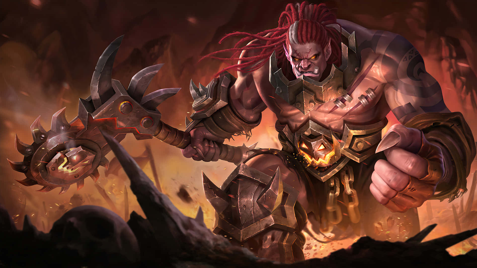 Fighter Bloody Beast Balmond Mobile Legend Background