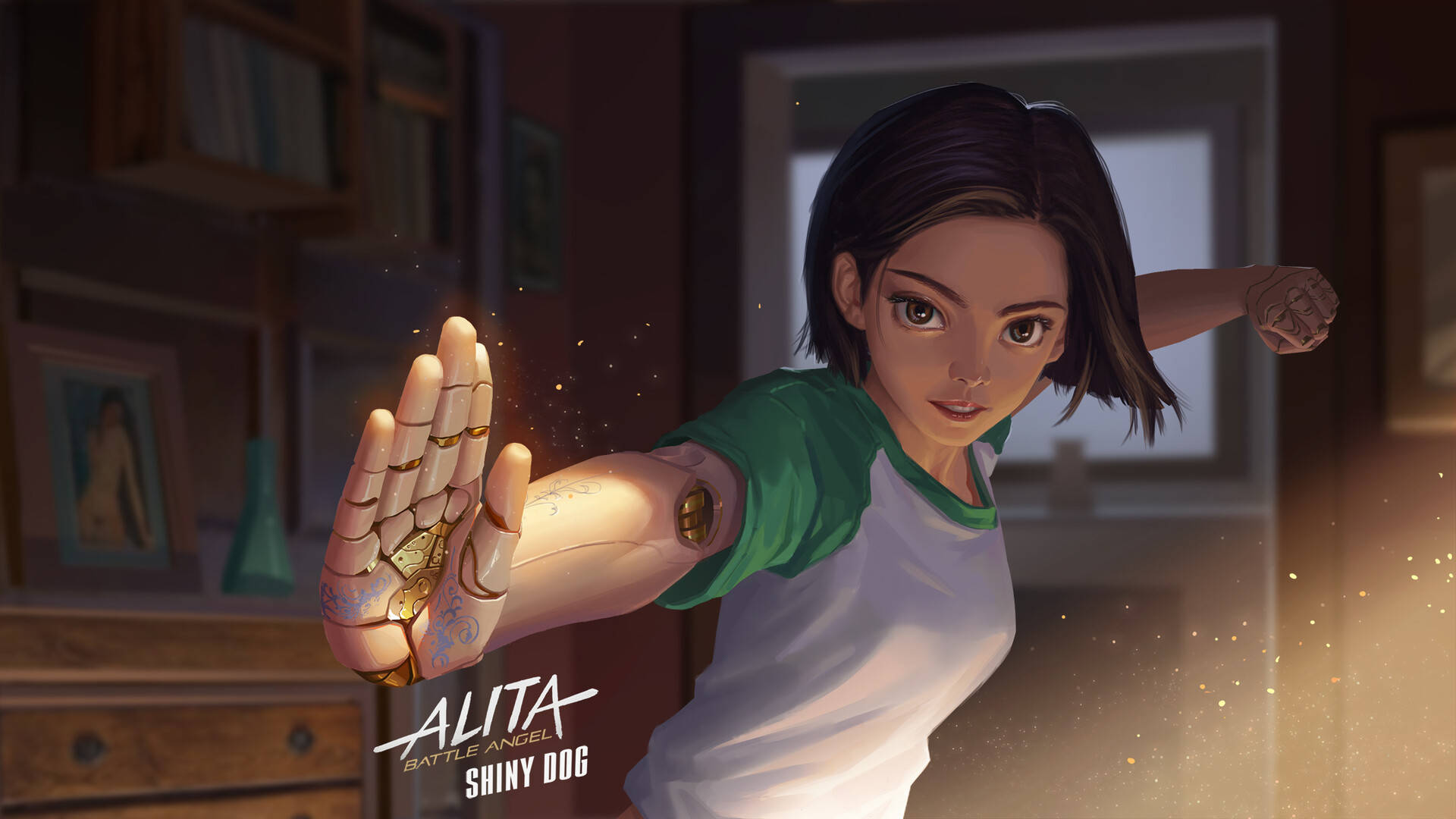 Fighting Alita: Battle Angel Background