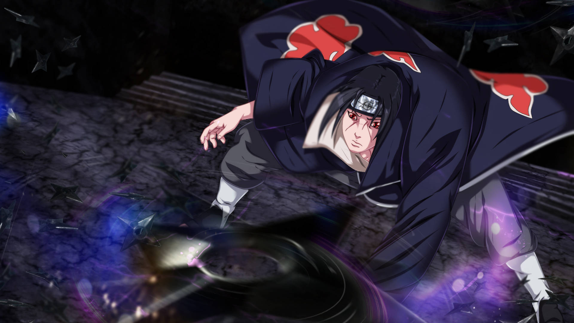 Fighting Itachi Naruto 4k Pc Background