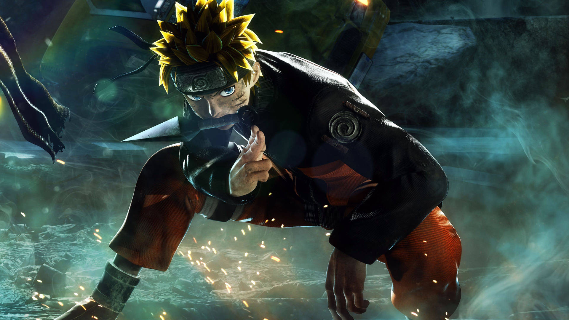 Fighting Naruto 4k Pc Background