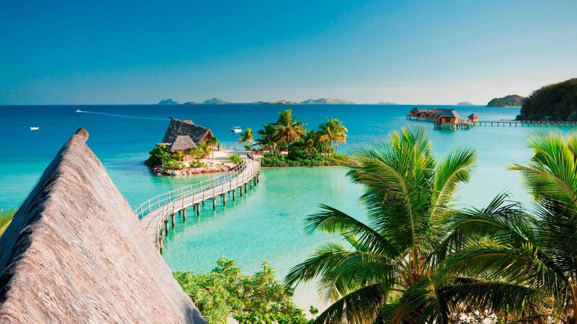 Fiji Likuliku Lagoon Resort Background