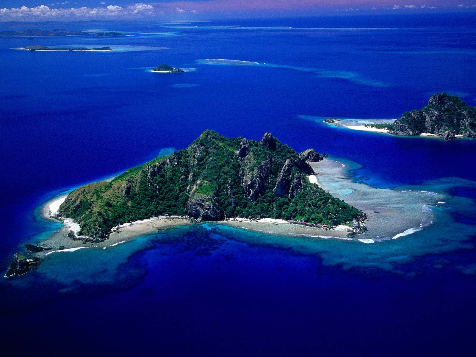 Fiji Monu Island Background