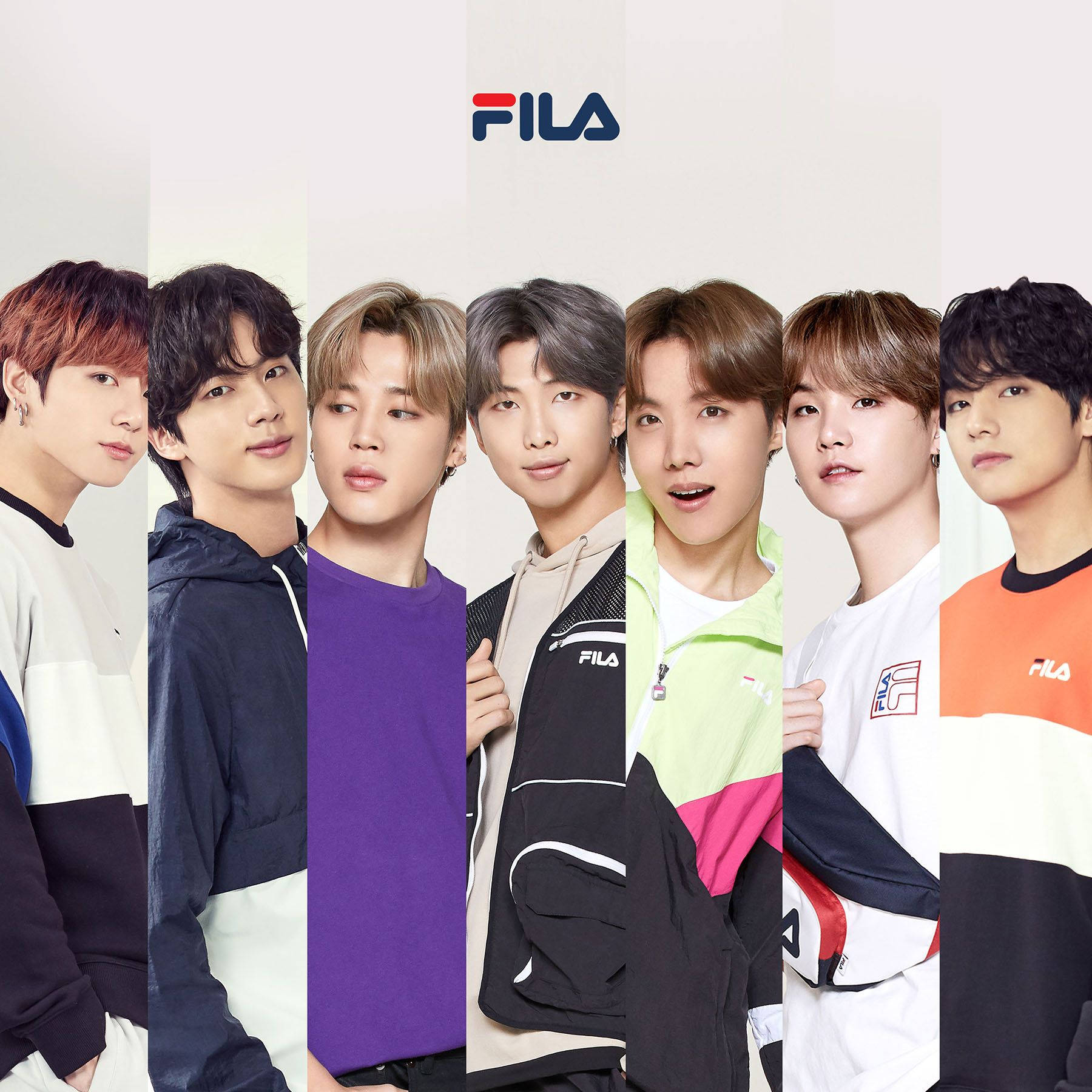 Fila Bts Side-by-side Background