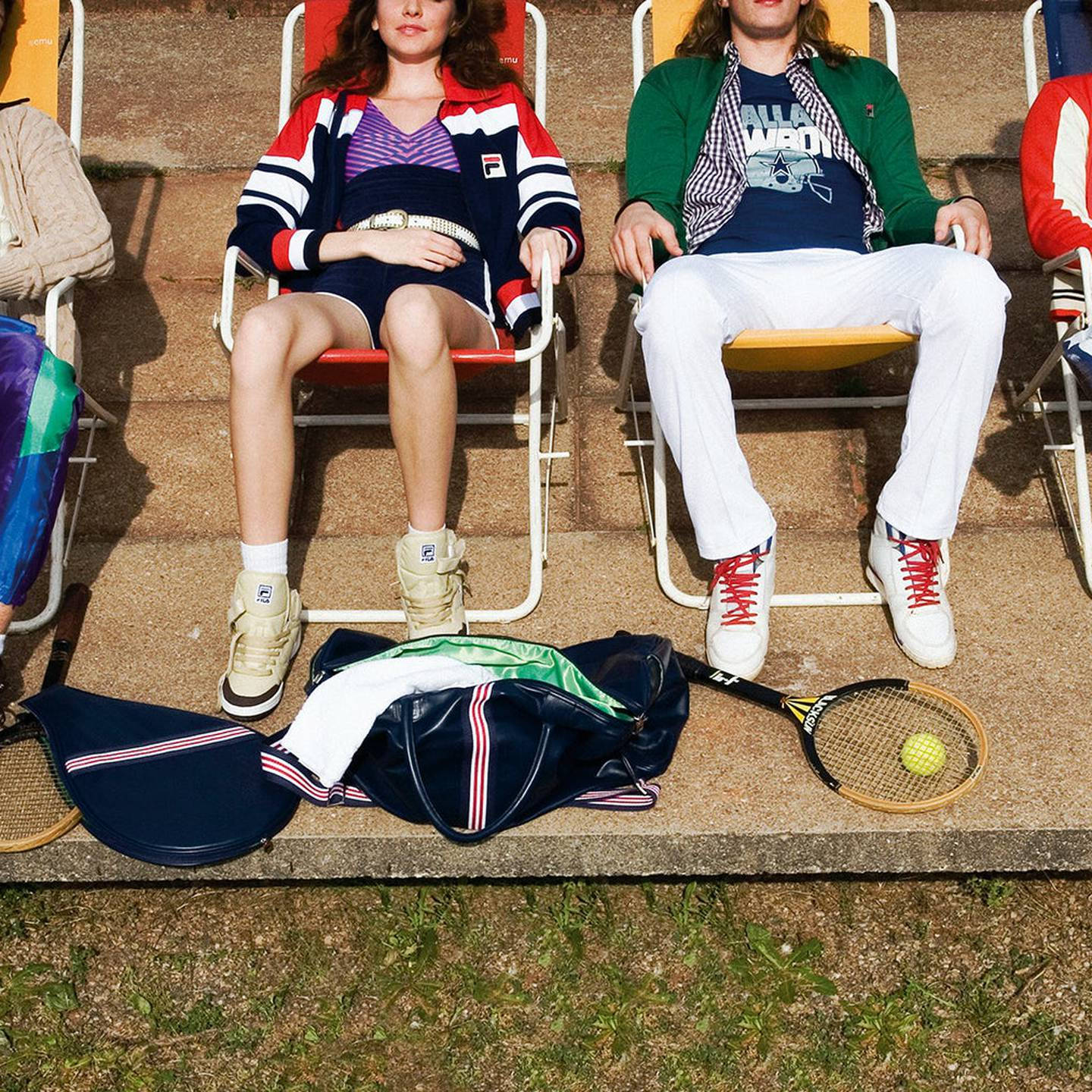 Fila People On Lounge Chairs