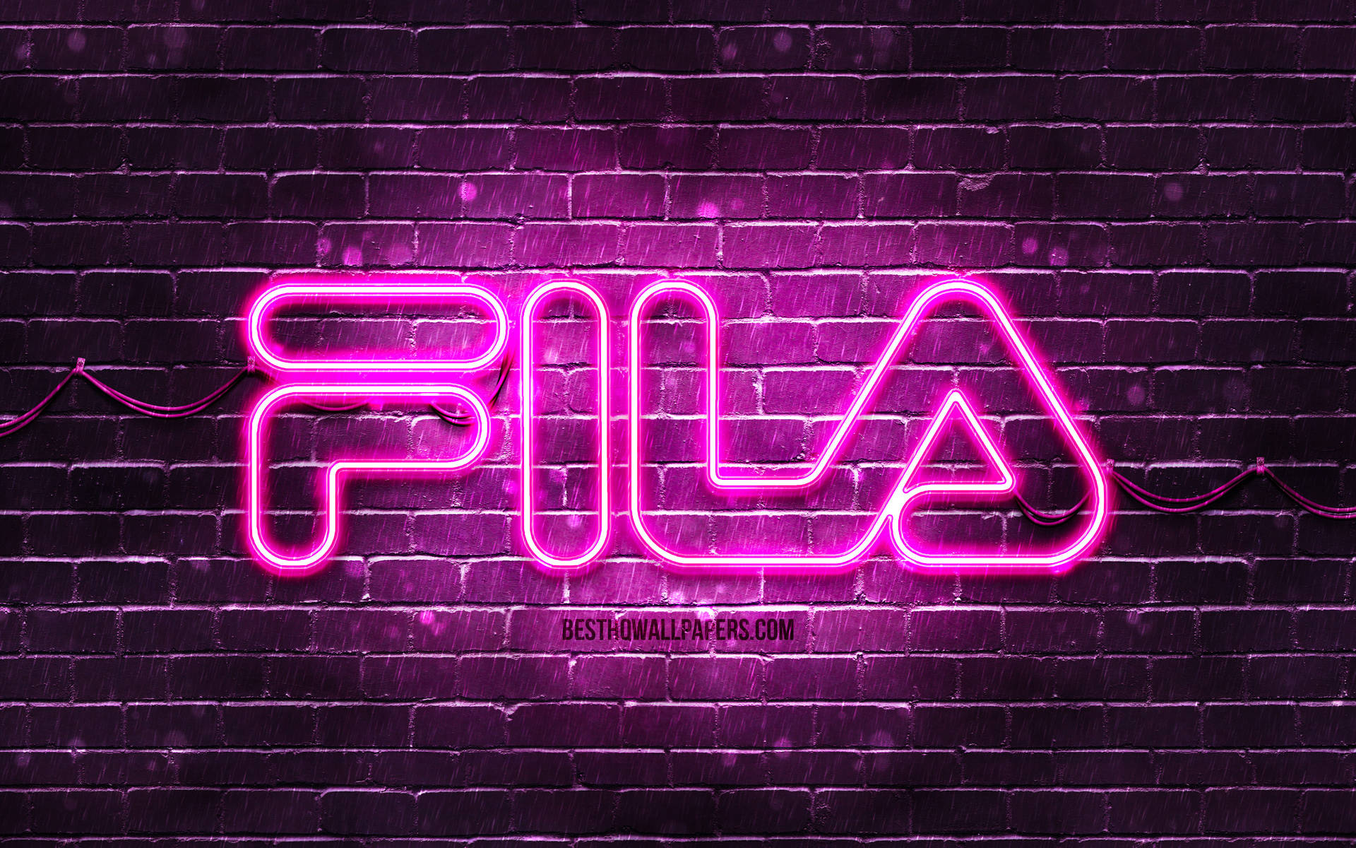 Fila Pink Led Light Background