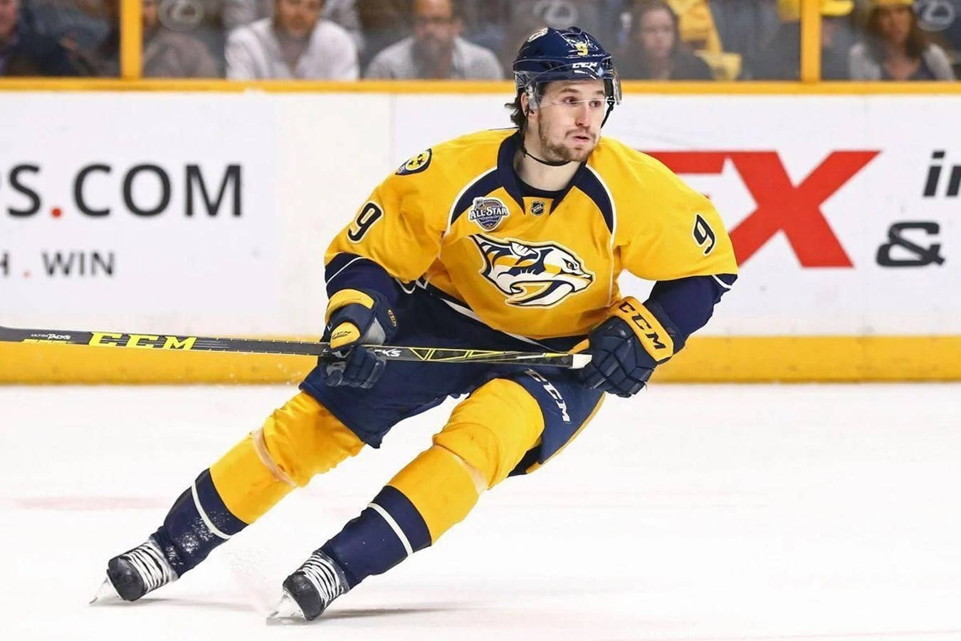 Filip Forsberg Nashville Predators Left Winger Background