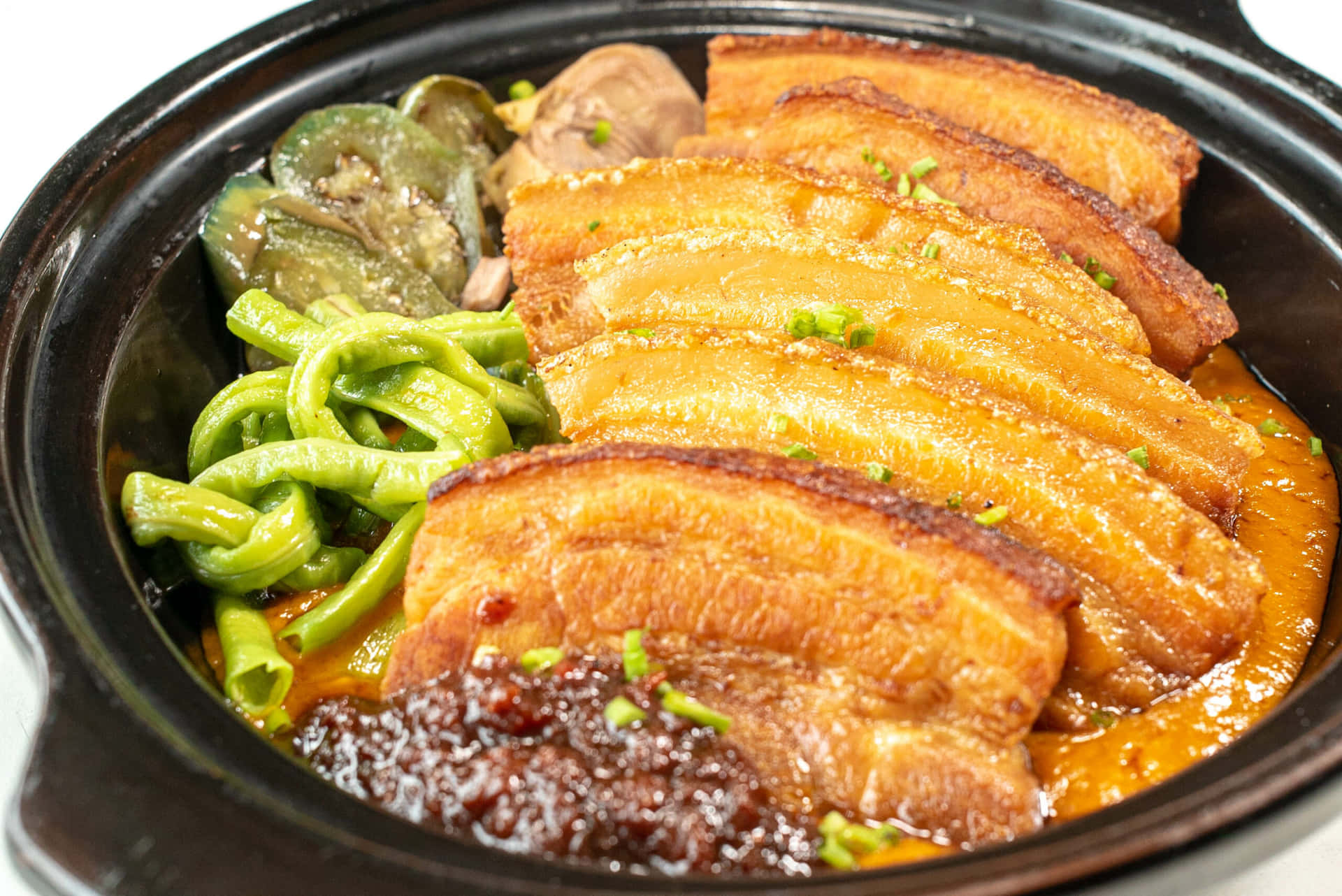 Filipino Stew With Thick Peanut Sauce Kare-kare Background