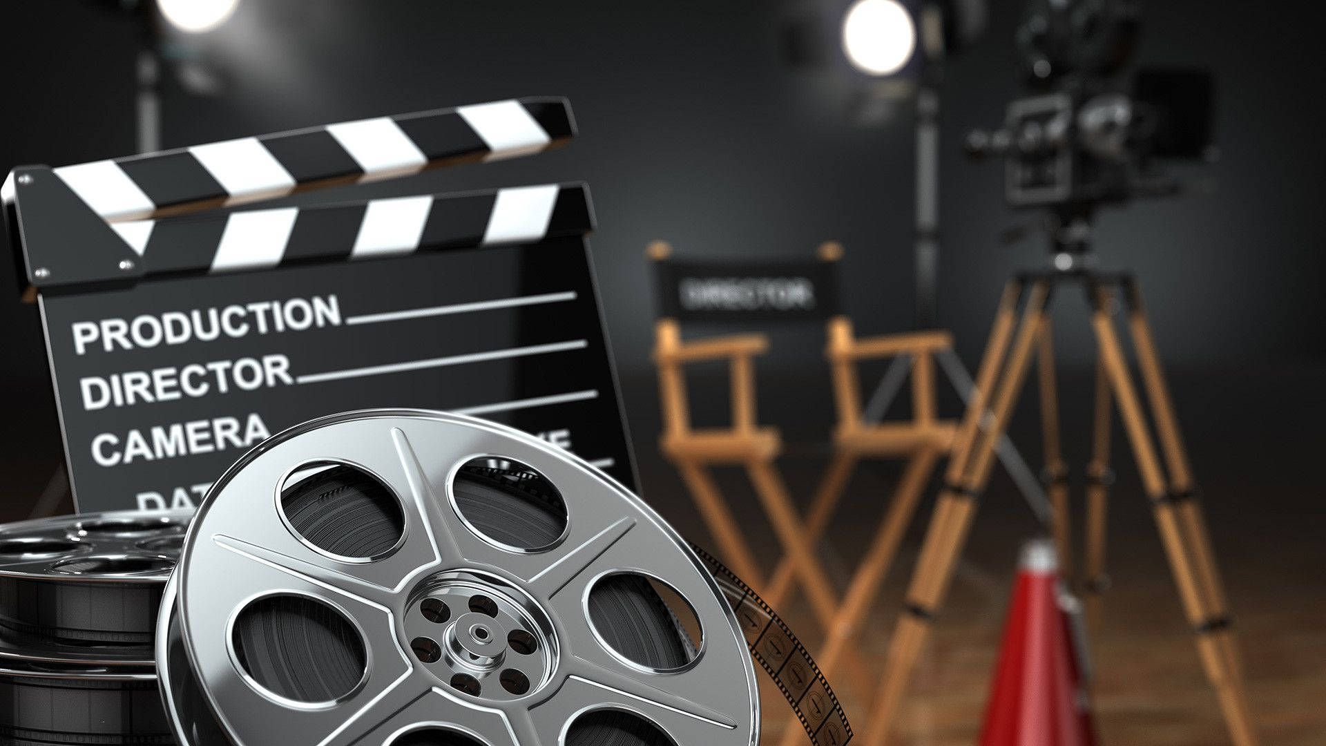 Film Industry Concept Background