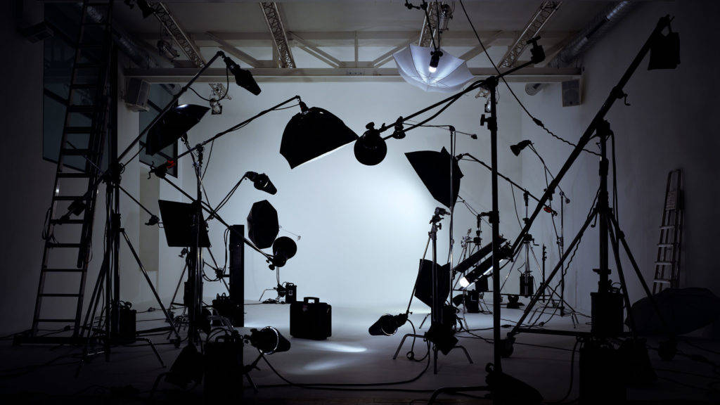 Film Production Studio Background